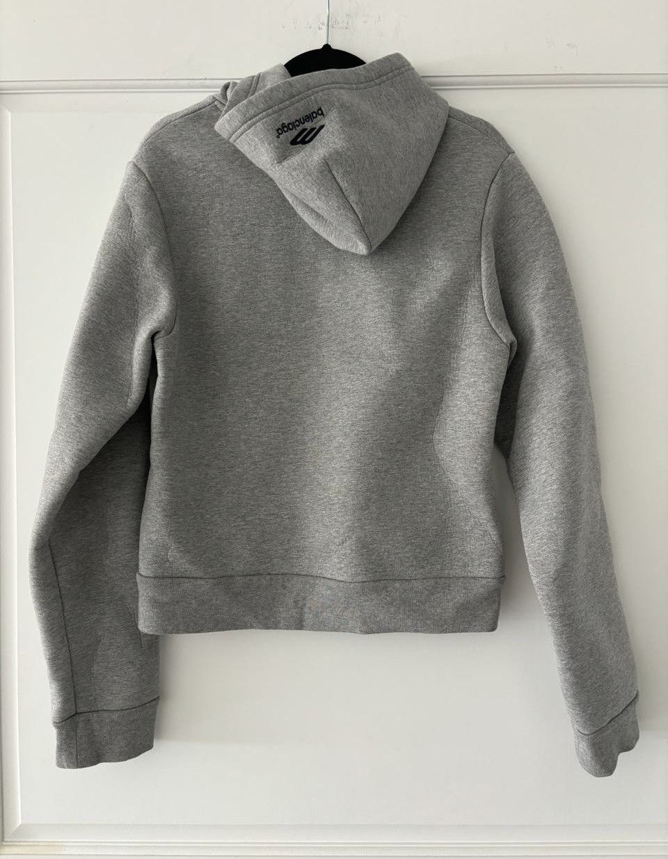 Balenciaga Cropped Zip Hoodie