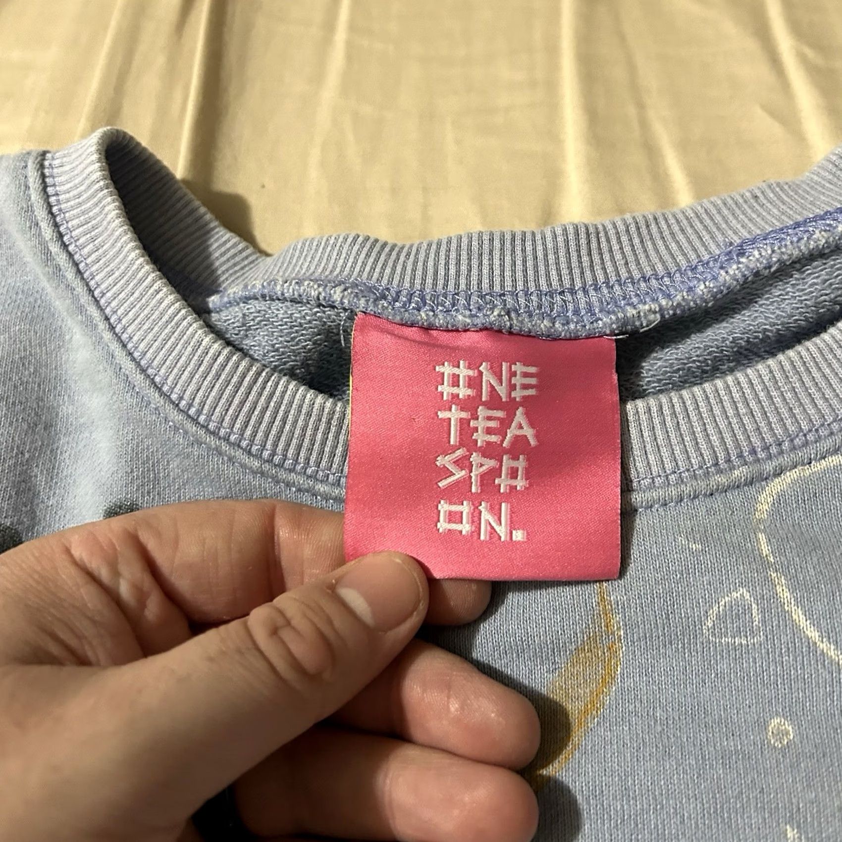 Vintage One Teaspoon X Free People Hand Painted Graffiti Sweatshirt Medium Women’s Size M / US 6-8 / IT 42-44 - 5 Thumbnail