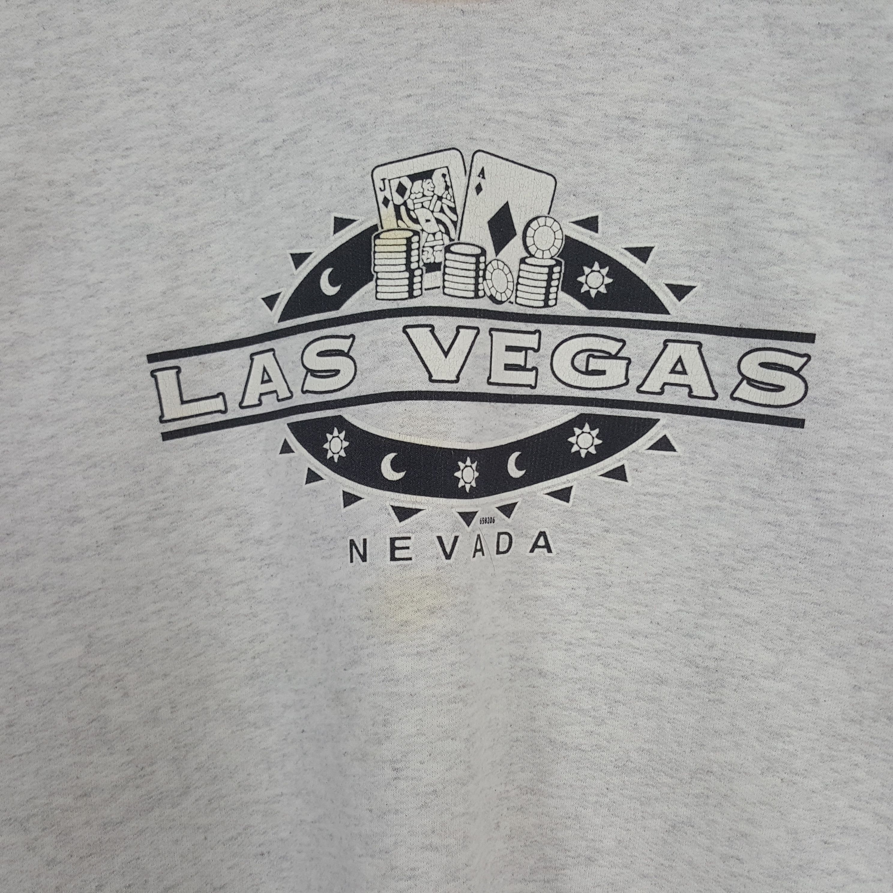 Vintage Vintage Las Vegas NEVADA American Casino Style Sweatshirt Size US L / EU 52-54 / 3 - 2 Thumbnail