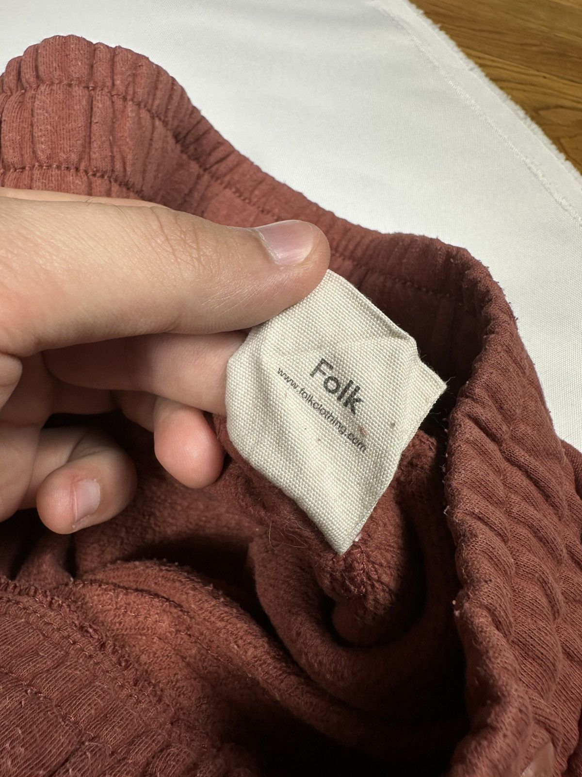 Folk Folk Trousers Pants Curve Joggers Sweatpants Basic Cotton Size 28" / US 6 / IT 42 - 10 Thumbnail