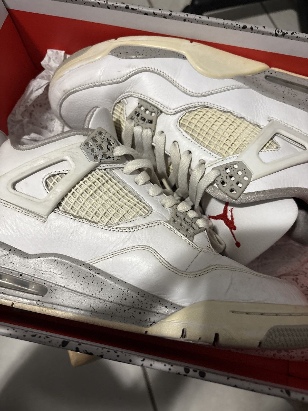 Jordan Brand Jordan 4 White Oreo Size US 10 / EU 43 - 1 Thumbnail