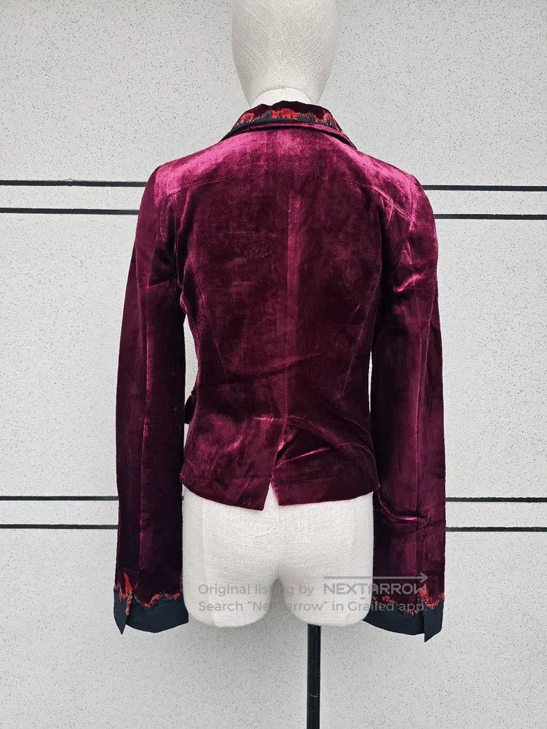 Haider Ackermann Haider Ackermann Velvet Coat Size XS / US 0-2 / IT 36-38 - 4 Thumbnail