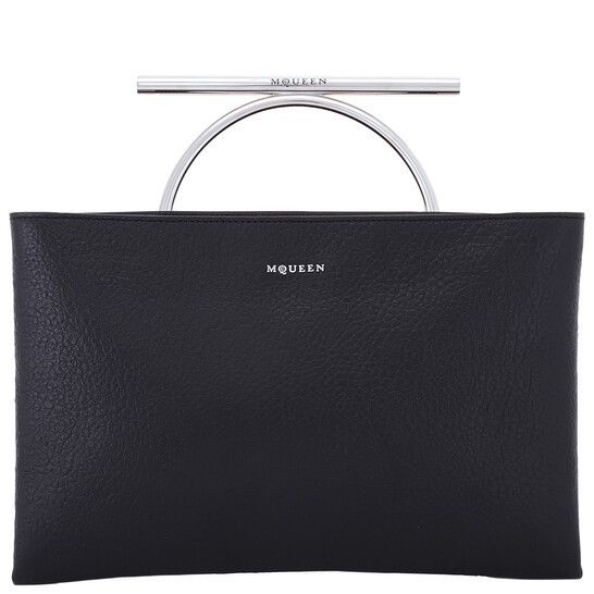 Alexander McQueen o1w1db10925 Size: OS/T-Bar Clutch in Black Size ONE SIZE - 1 Thumbnail