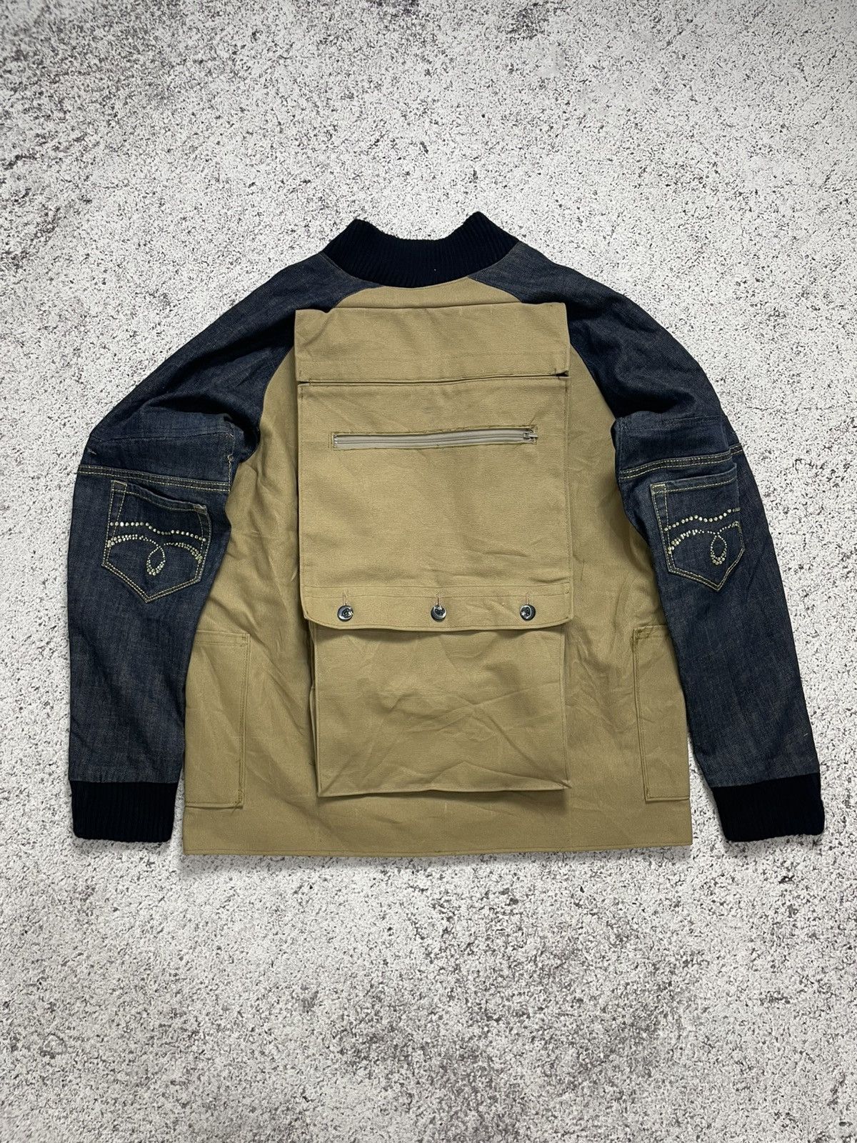 Vintage Utility canvas duck reworked workwear cargo jacket Size US L / EU 52-54 / 3 - 8 Thumbnail