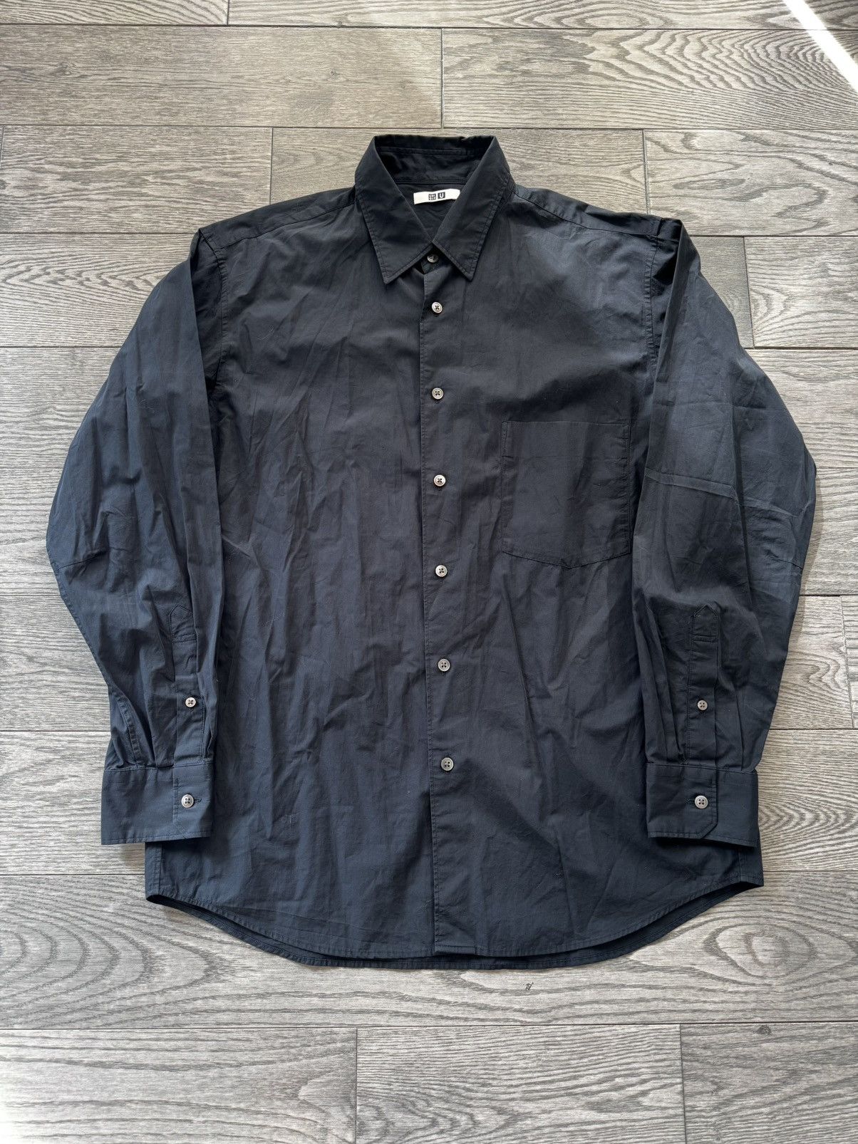 Lemaire × Uniqlo Uniqlo U Long Sleeves Shirt Size US L / EU 52-54 / 3 - 1 Thumbnail