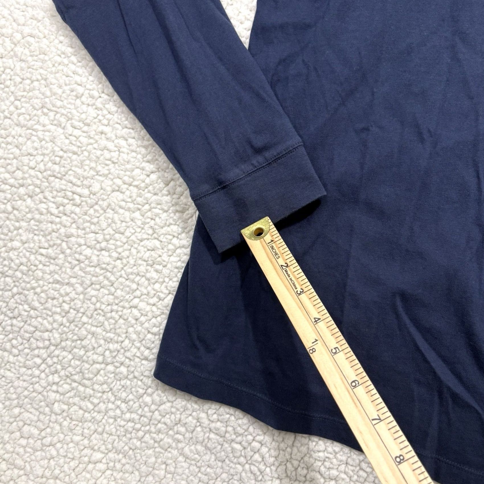 Vineyard Vines Vineyard Vines Navy Blue Pink Whale Long Sleeve Pocket Tee Men's Small Size US S / EU 44-46 / 1 - 7 Thumbnail