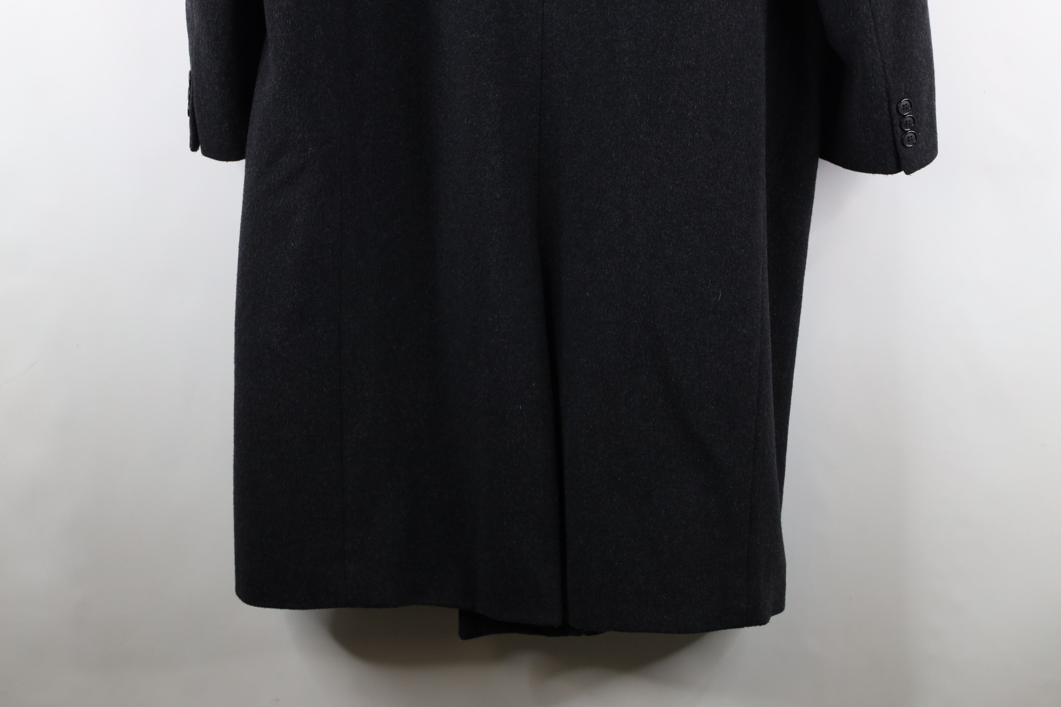 Ralph Lauren × Vintage Vintage 90s Ralph Lauren Overcoat Jacket Charcoal Gray Size US XXL / EU 58 / 5 - 17 Thumbnail