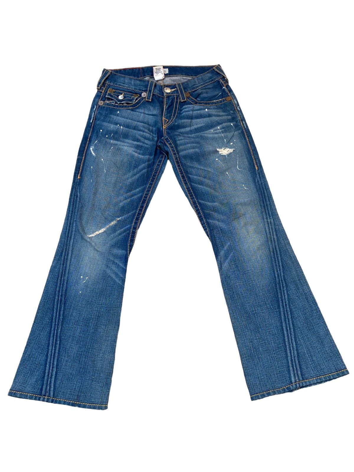 True Religion True Religion Joey Big T Flare Pant Size US 31 - 2 Thumbnail