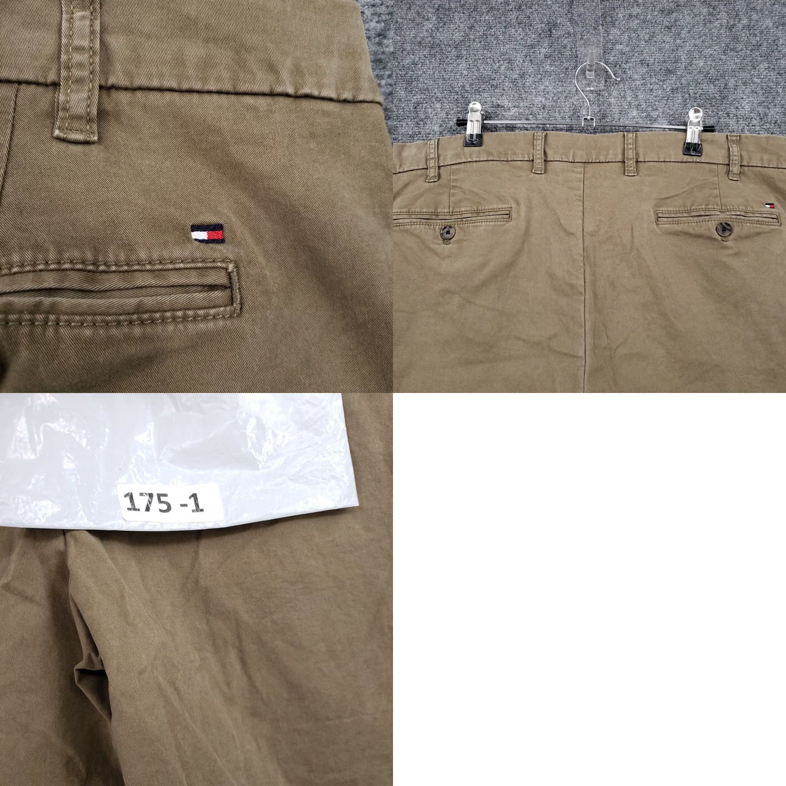 Tommy Hilfiger Tommy Hilfiger Shorts Mens 42 Brown Bermuda Mid Rise Zip Fly Cotton Chino Size US 42 / EU 58 - 9 Thumbnail