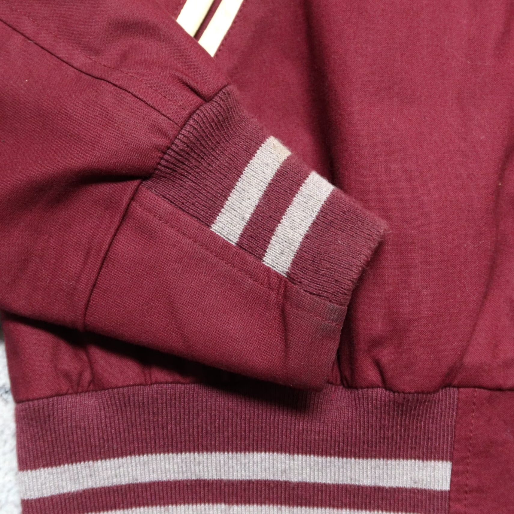 Golden Bear Golden Bear Varsity Jacket for Union Made Size M Maroon Men Adult Jacket Size US M / EU 48-50 / 2 - 3 Thumbnail