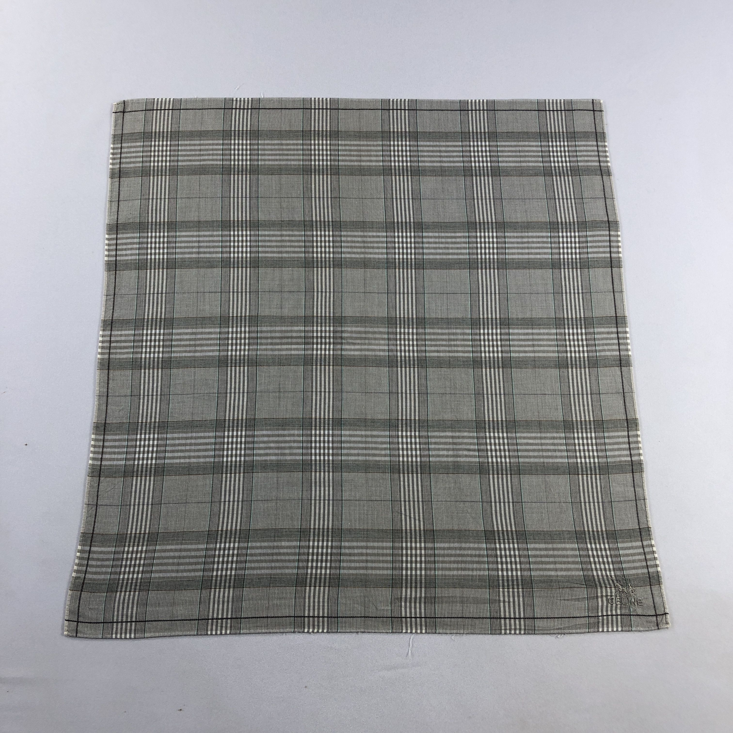 Vintage Celine Chains Handkerchief Neckerchief Bandana H2557 Size ONE SIZE - 1 Thumbnail