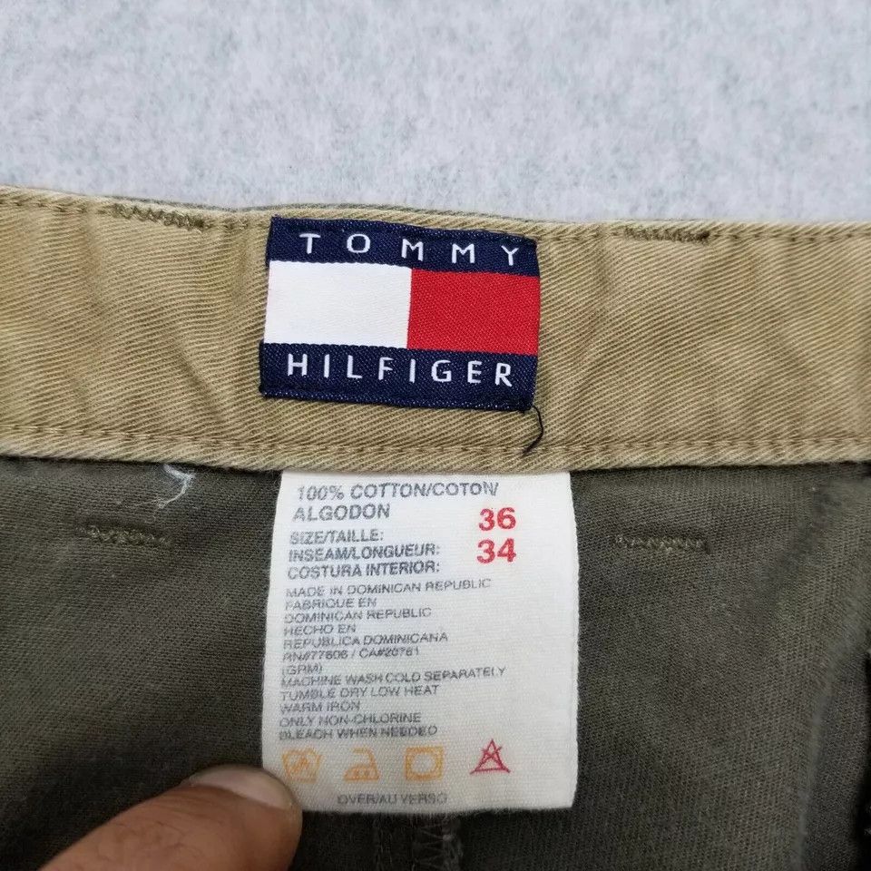 Tommy Hilfiger Tommy Hilfiger Pants Mens 34x31 Khakis Pleated Casual Size US 34 / EU 50 - 6 Thumbnail