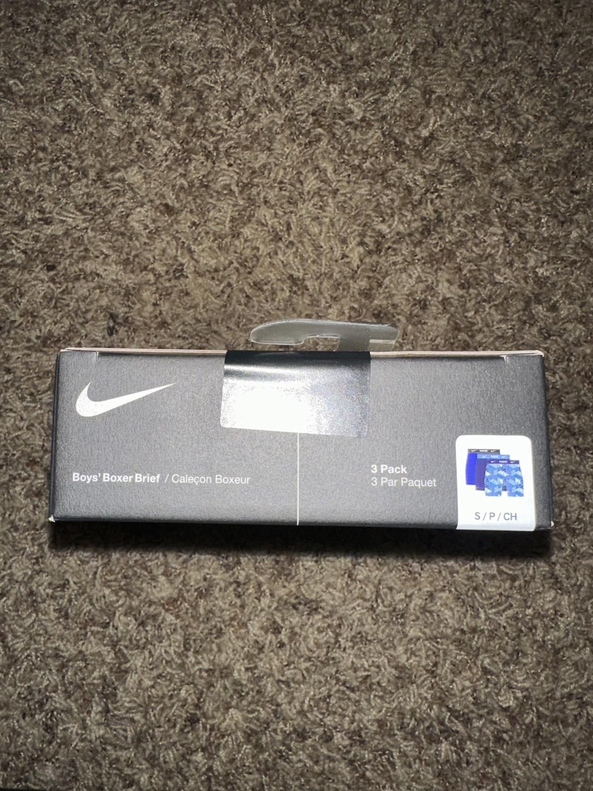 Nike Nike Dri-FIT Printed Essentials Big Kids' Boxer Briefs (3-Pack) Size ONE SIZE - 2 Thumbnail