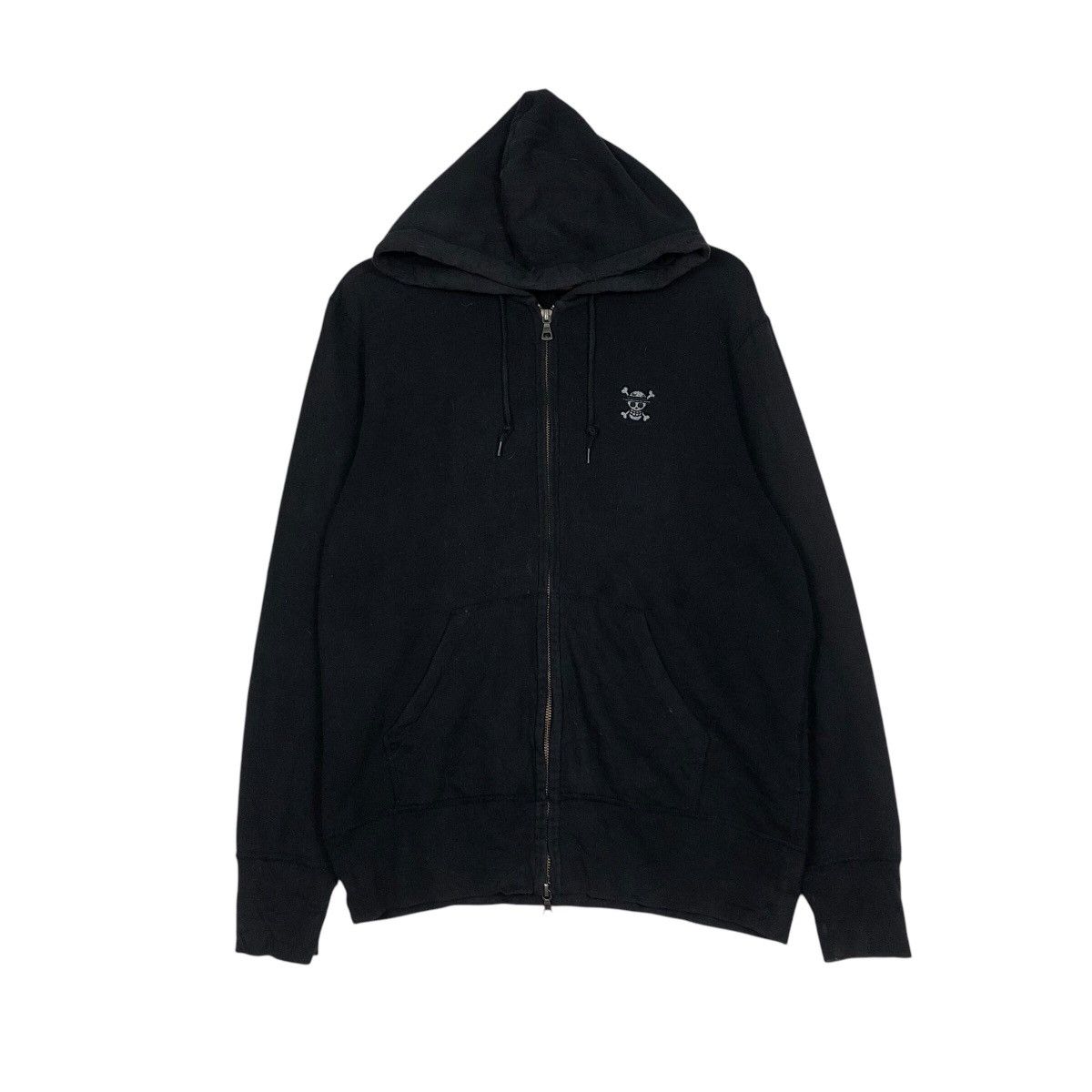 Cartoon Network 📌Vintage Zipper Jacket One Piece Skeleton Big Logo Size US L / EU 52-54 / 3 - 2 Thumbnail