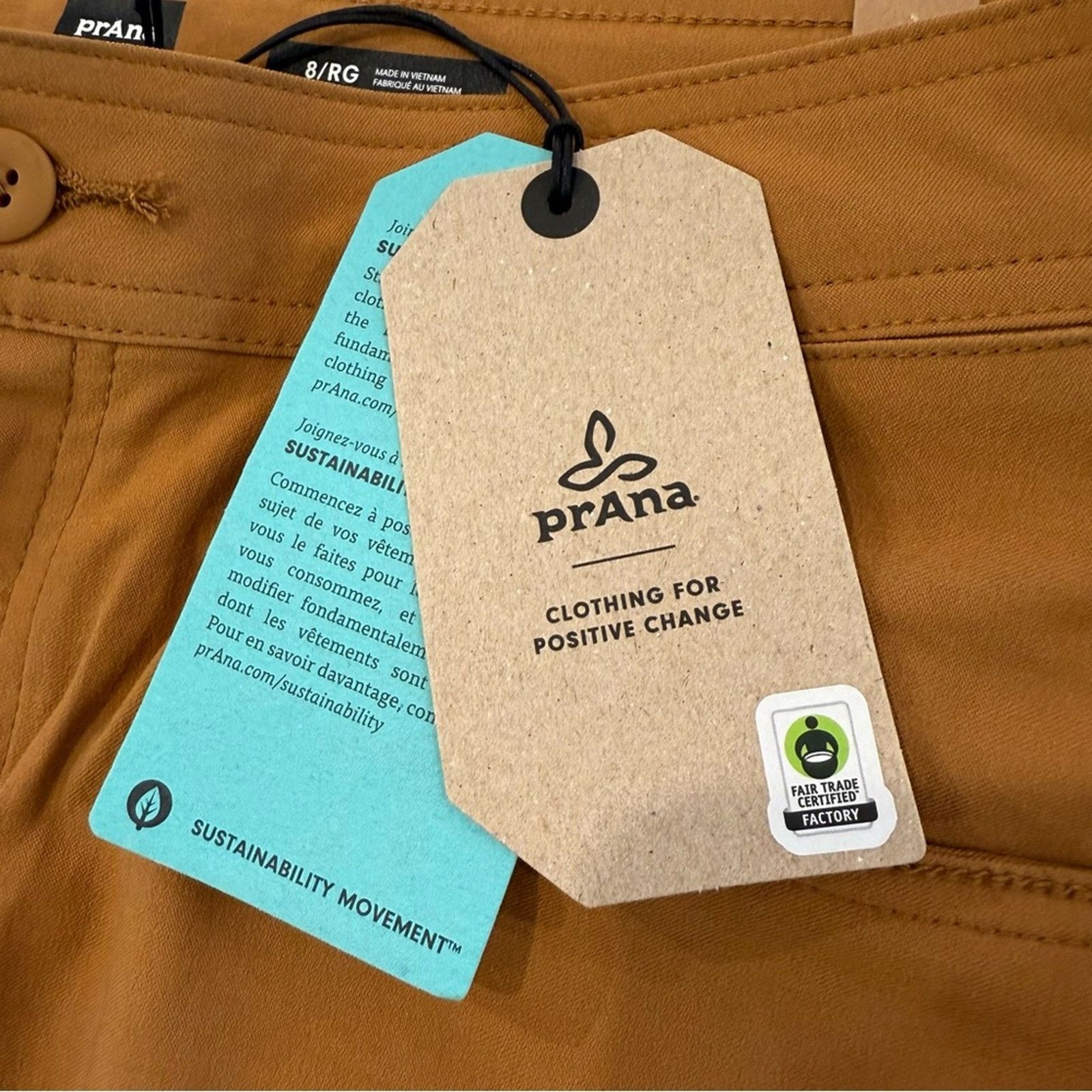 Prana PrAna NWT Halle Jogger II Women’s 8R Standard Fit Earthbound Size 30" / US 8 / IT 44 - 5 Thumbnail