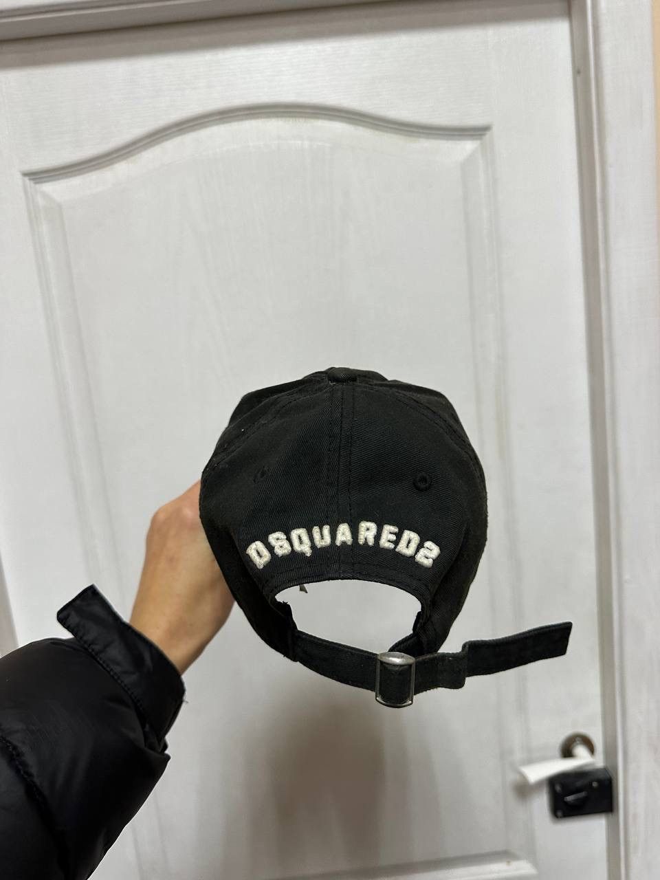 Dsquared2 Dsquared2 cap distressed black color hat d2 cyber punk opium Size ONE SIZE - 3 Thumbnail