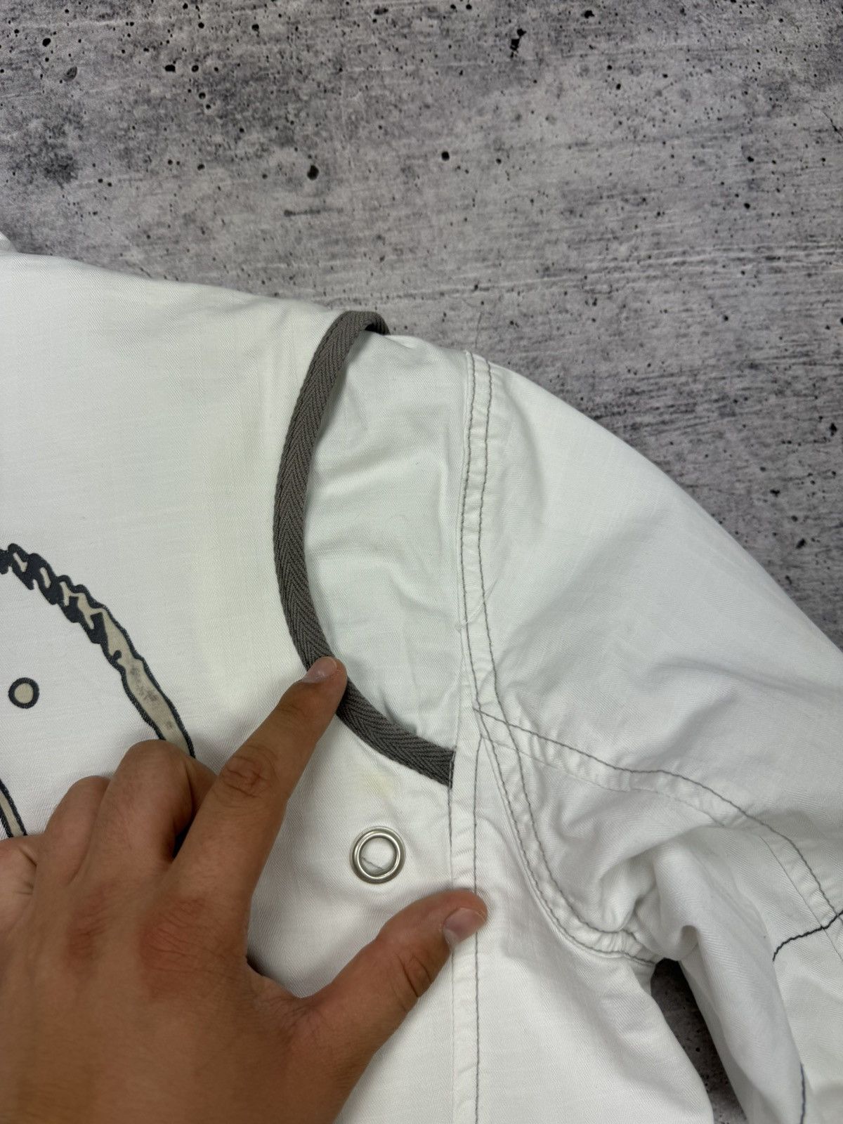G-Star × Vintage Vintage G-Star Raw Big Back Logo 90s Y2K Style Bomber Jacket Size US M / EU 48-50 / 2 - 23 Thumbnail