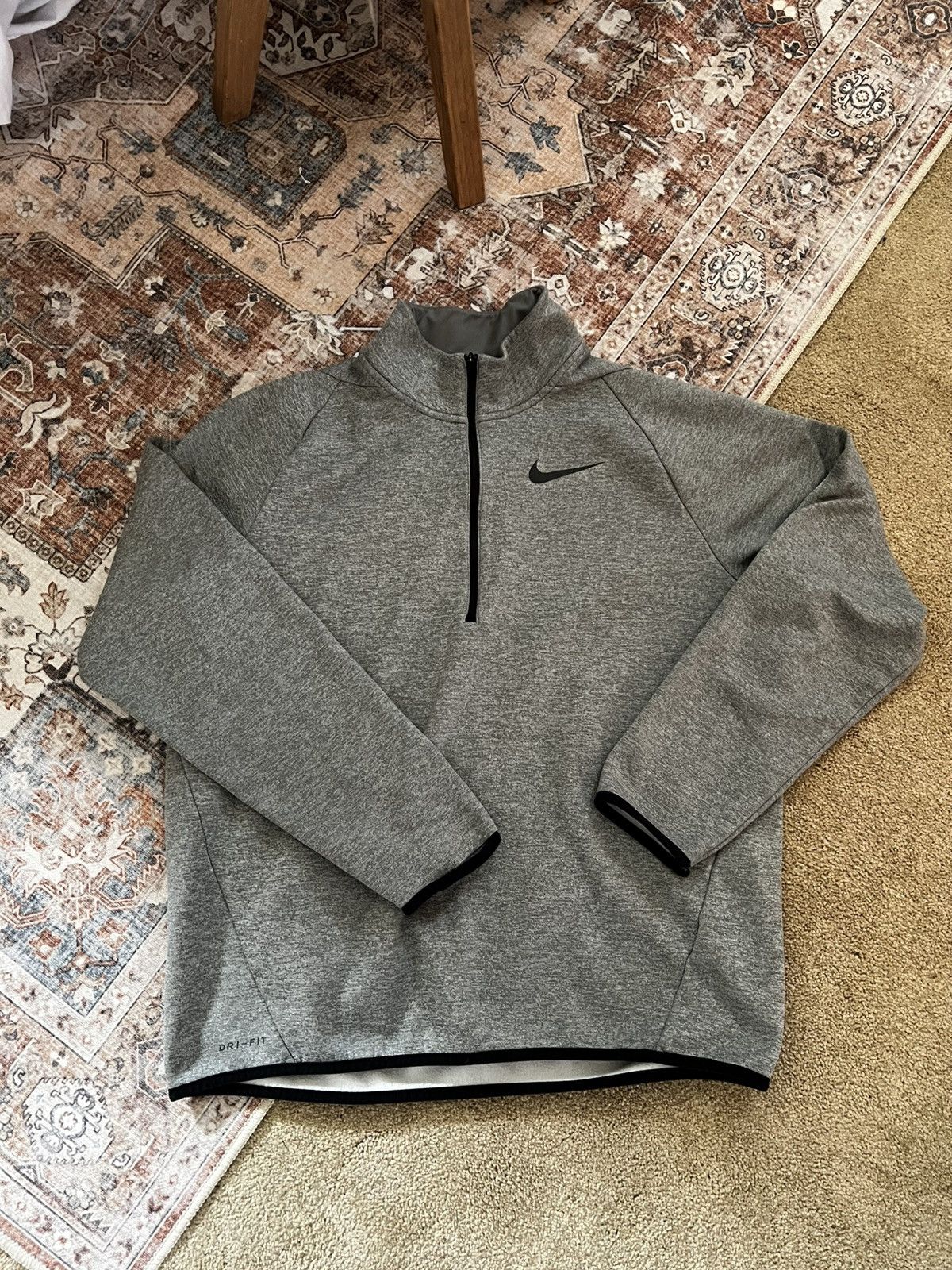 Nike Nike 1/3 Zip Up Sweatshirt Size US M / EU 48-50 / 2 - 1 Thumbnail