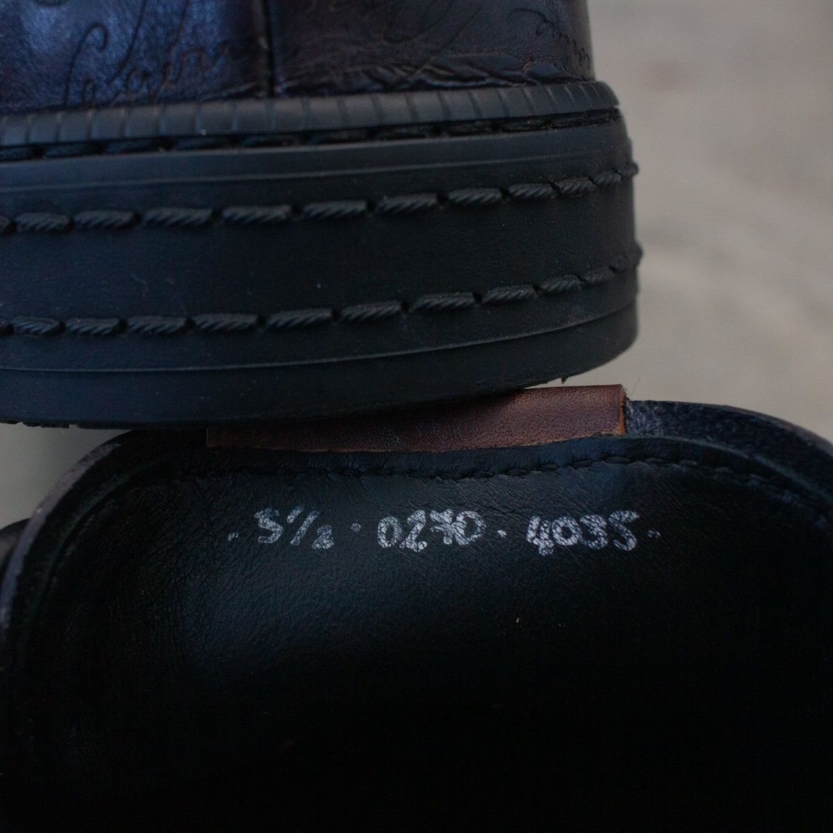 Berluti 1.6k$ BERLUTI Playtime Scritto Leather Low-Top Sneakers US7 Size US 7 / EU 40 - 16 Thumbnail