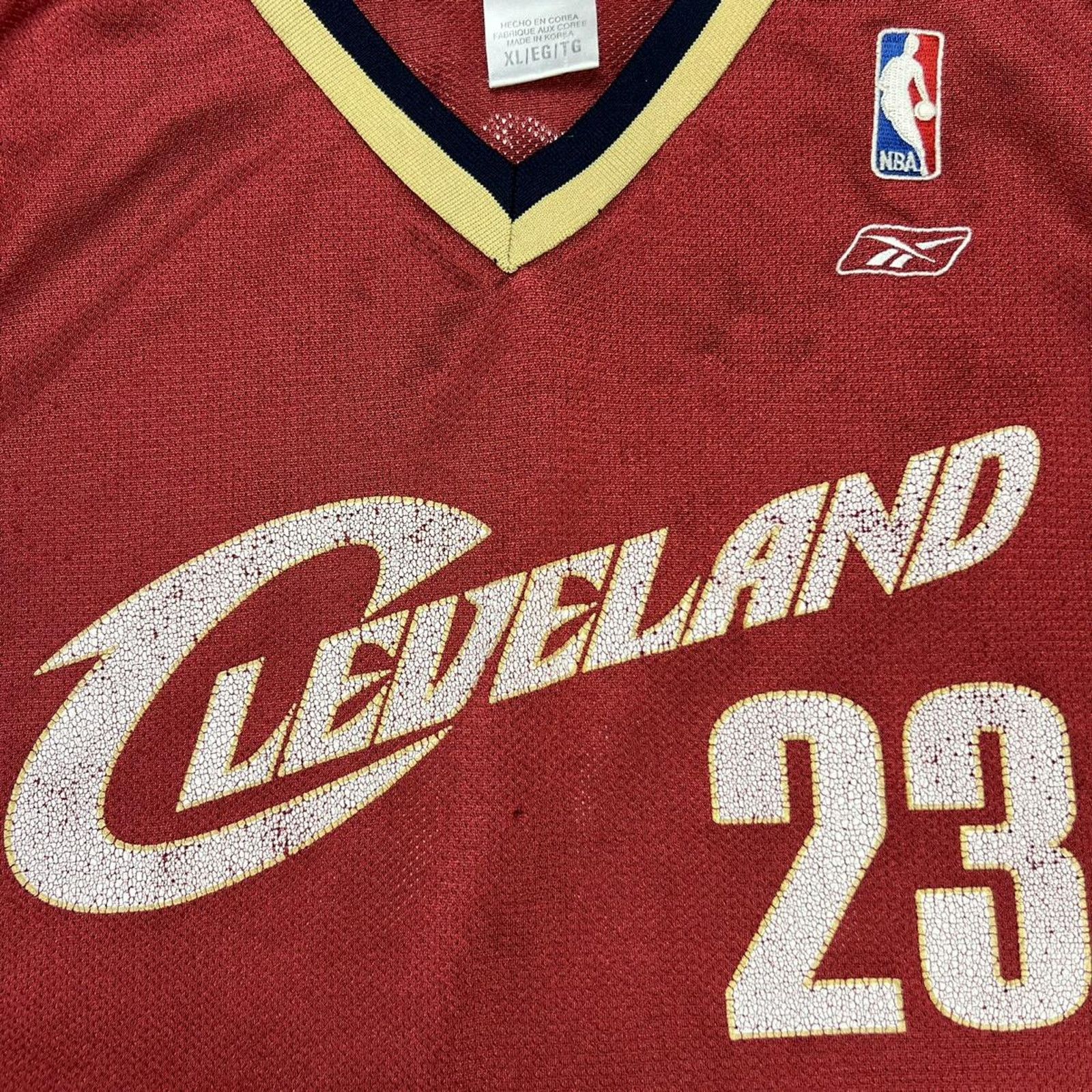 NBA × Reebok × Vintage Reebok Lebron James Cleveland Cavaliers Jersey XL Basketball Size US XL / EU 56 / 4 - 4 Thumbnail