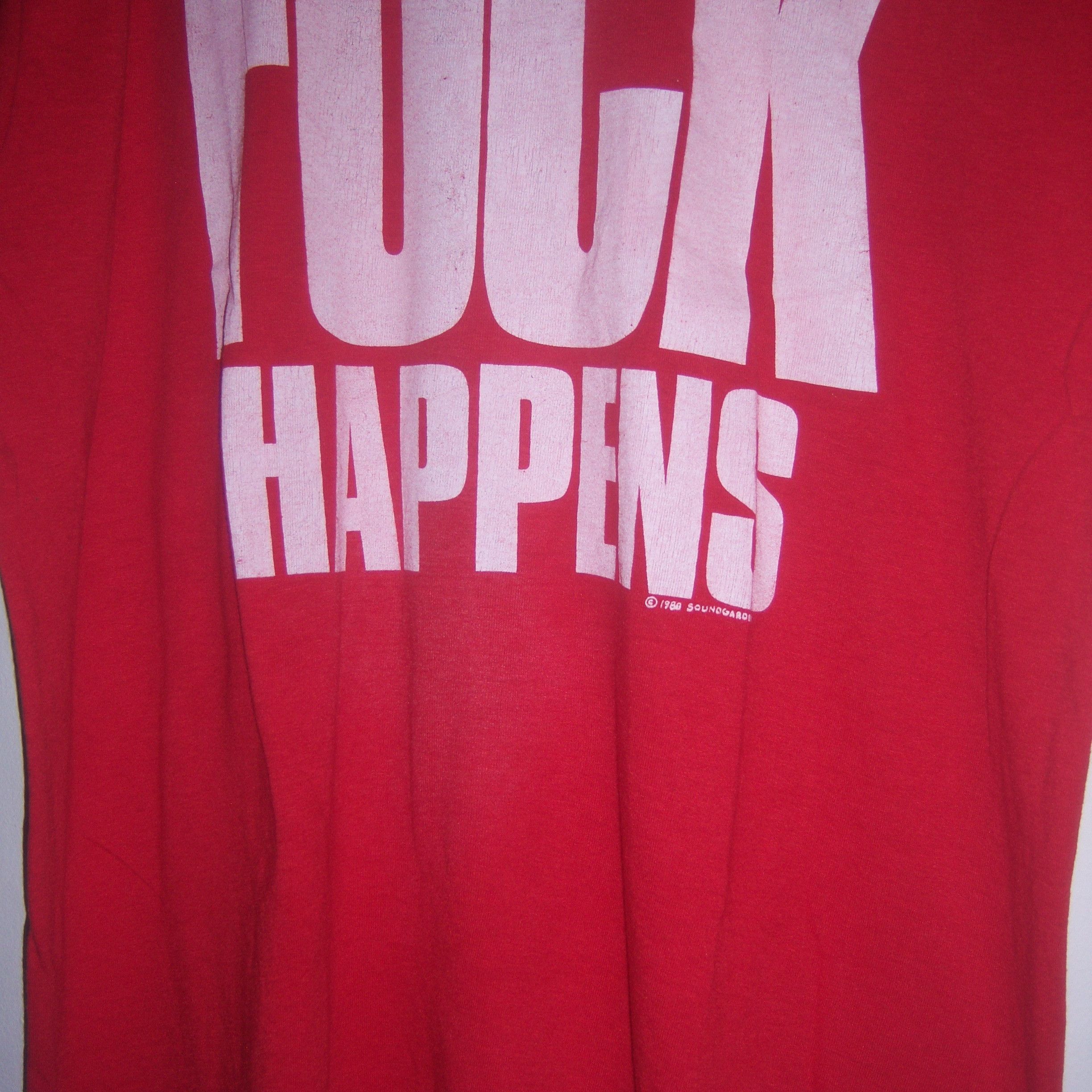 Band Tees × Vintage Soundgarden Vintage Happens 80s Size US L / EU 52-54 / 3 - 6 Thumbnail