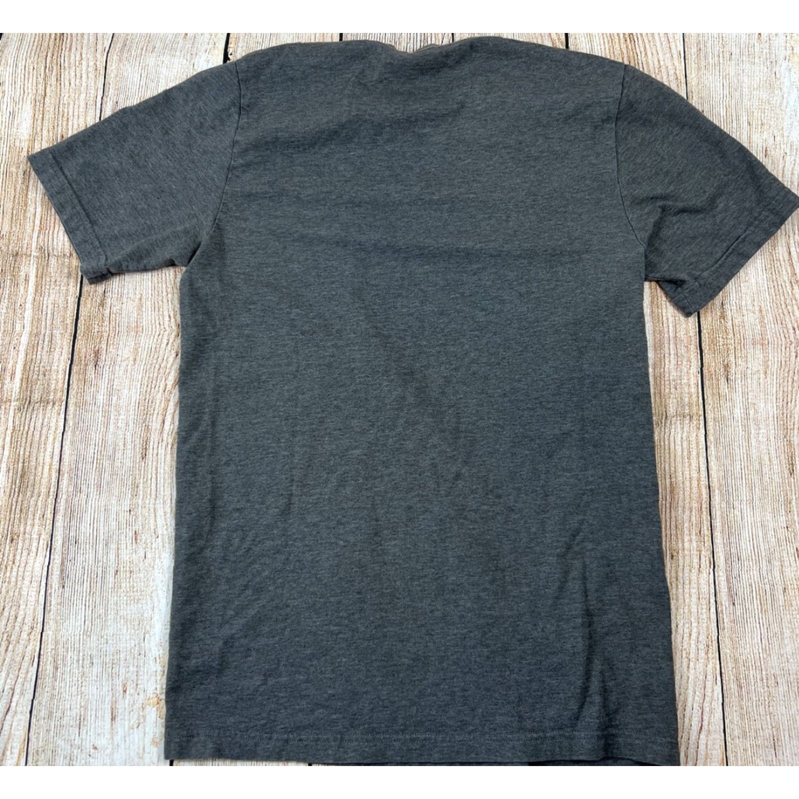 Nike VINTAGE Nike Swoosh Embroidery T Shirt Womens Small Gray logo S Lightweight Activewear Contains Bleach Stains Size S / US 4 / IT 40 - 2 Thumbnail