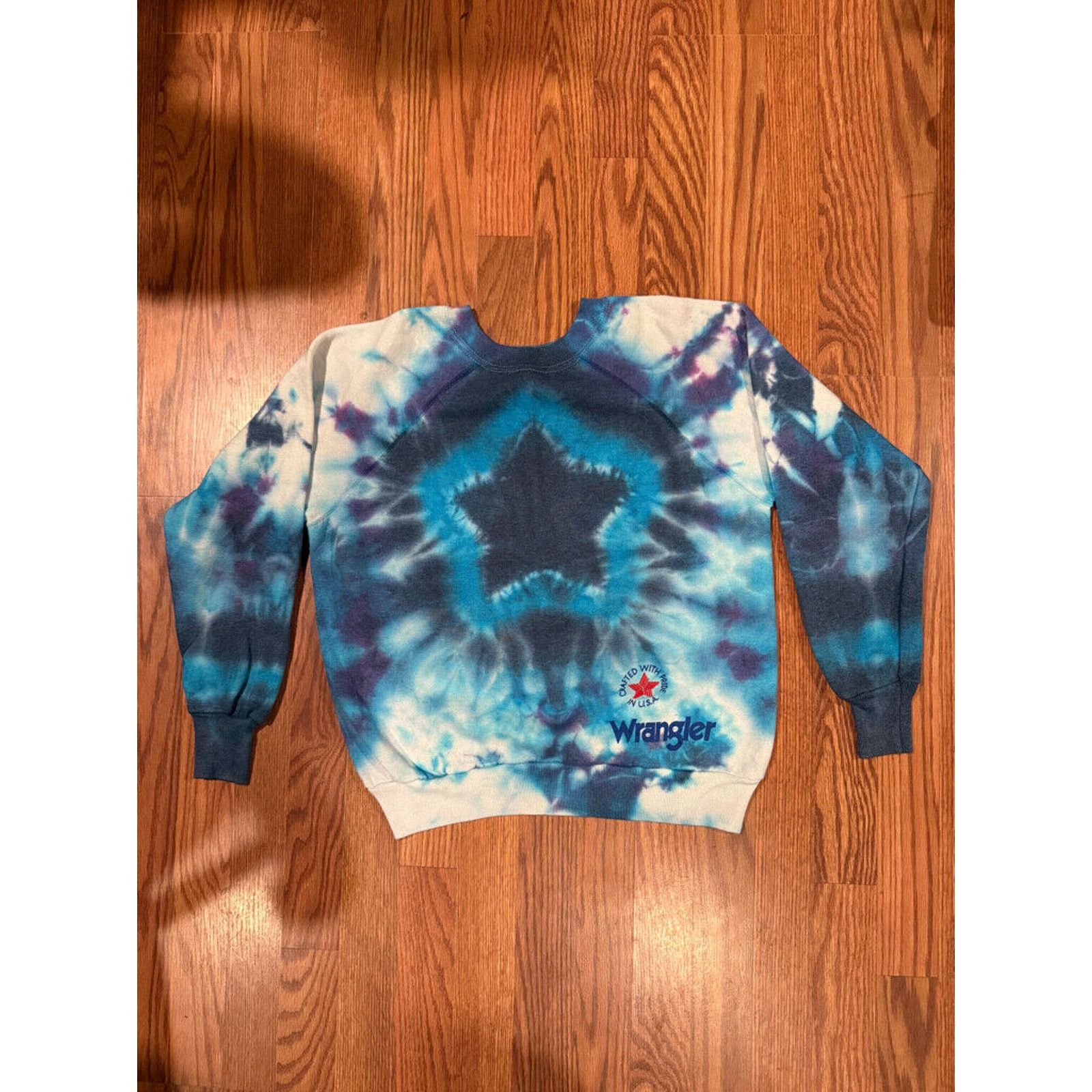 Wrangler Vintage Wrangler Sweater Custom Star Tie Dye Size M Size M / US 6-8 / IT 42-44 - 1 Thumbnail