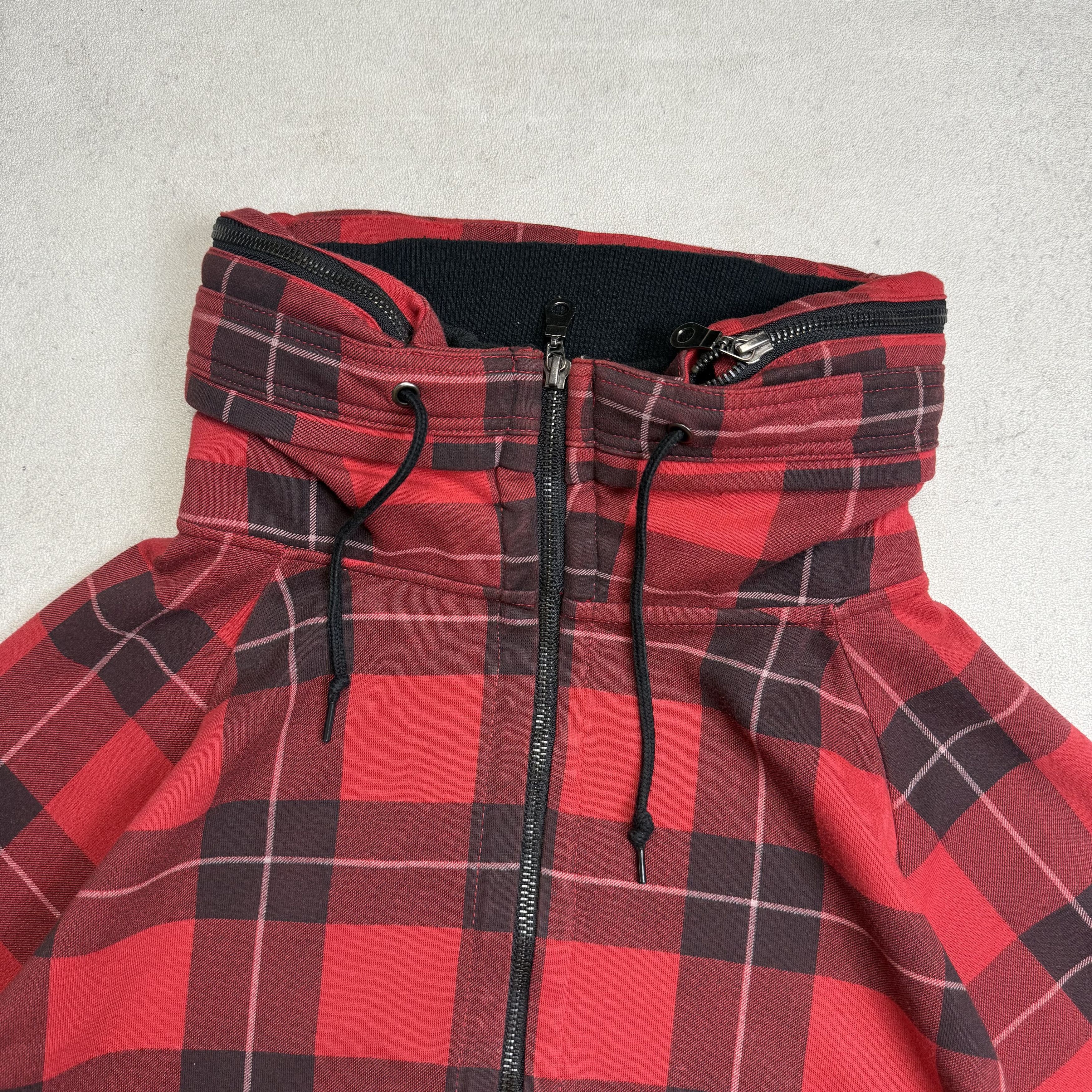 Jungle Storm Plaid Tartan Bono Jacket