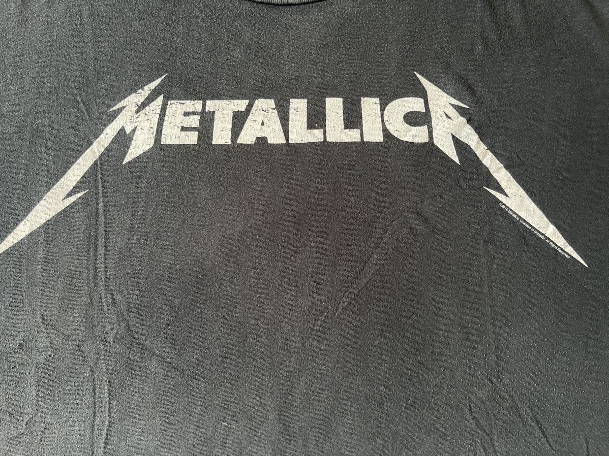 Band Tees × Metallica Metallica Band 2015 Merch T-Shirt Size US XXL / EU 58 / 5 - 3 Thumbnail
