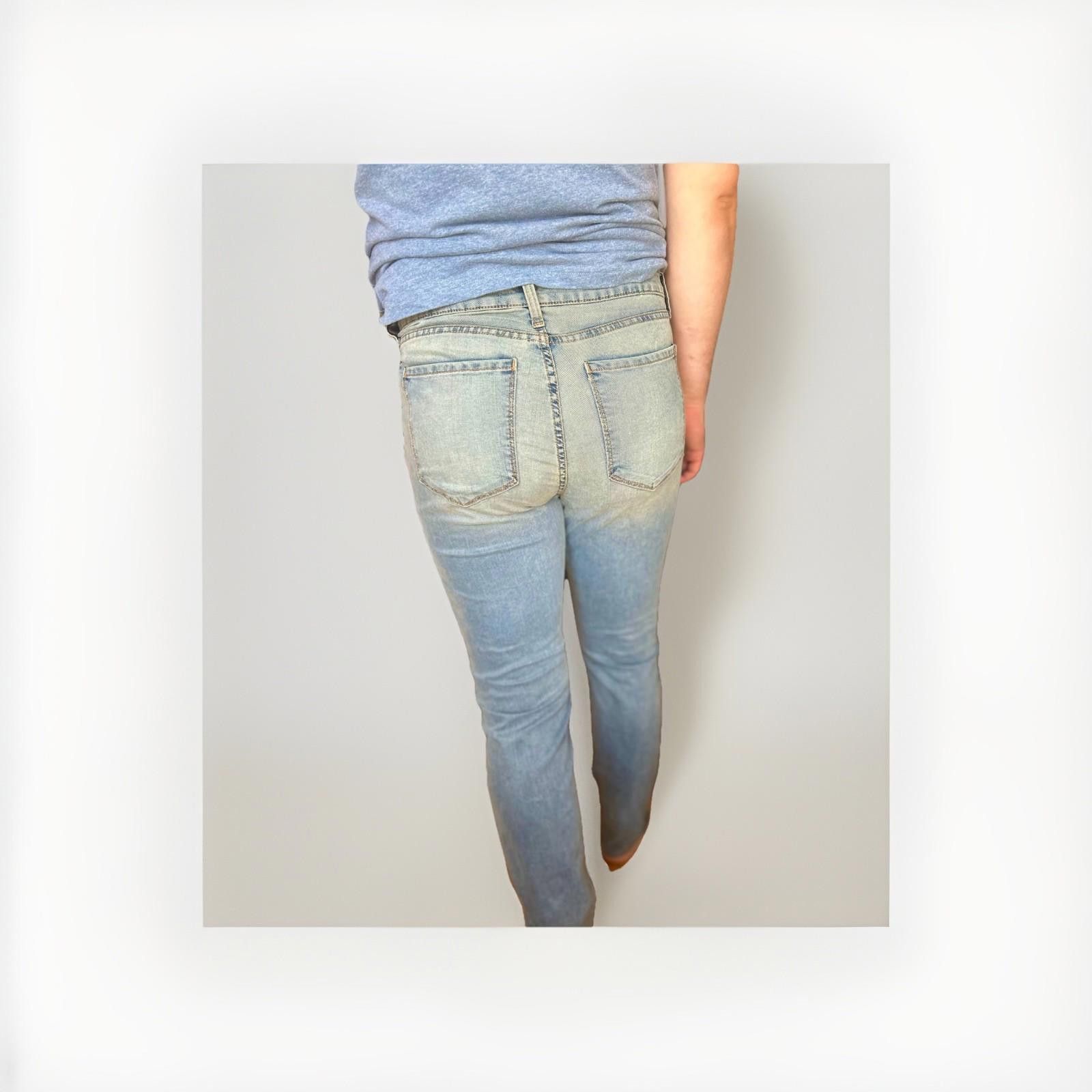 MONFRERE Monfrere Men Jeans 32 blue Light Wash, USA made, Japan denim Size US 32 / EU 48 - 2 Thumbnail