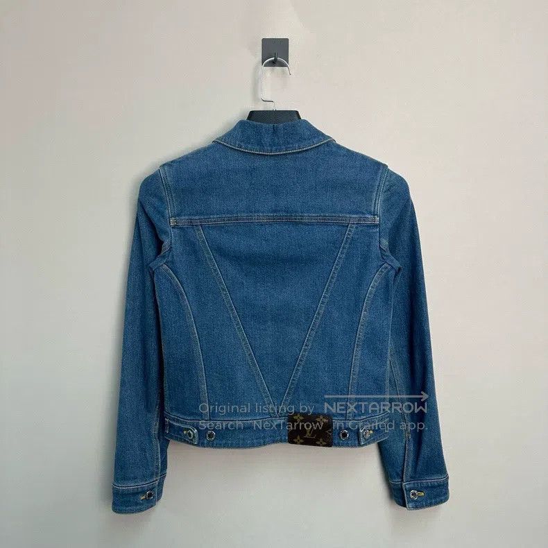 Louis Vuitton Louis Vuitton Paneled lapel denim jacket Size XS / US 0-2 / IT 36-38 - 2 Thumbnail