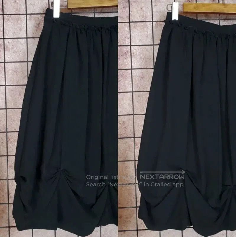Other Lanvin Black Polyester Women's Half Skirt . Size 23" - 5 Thumbnail