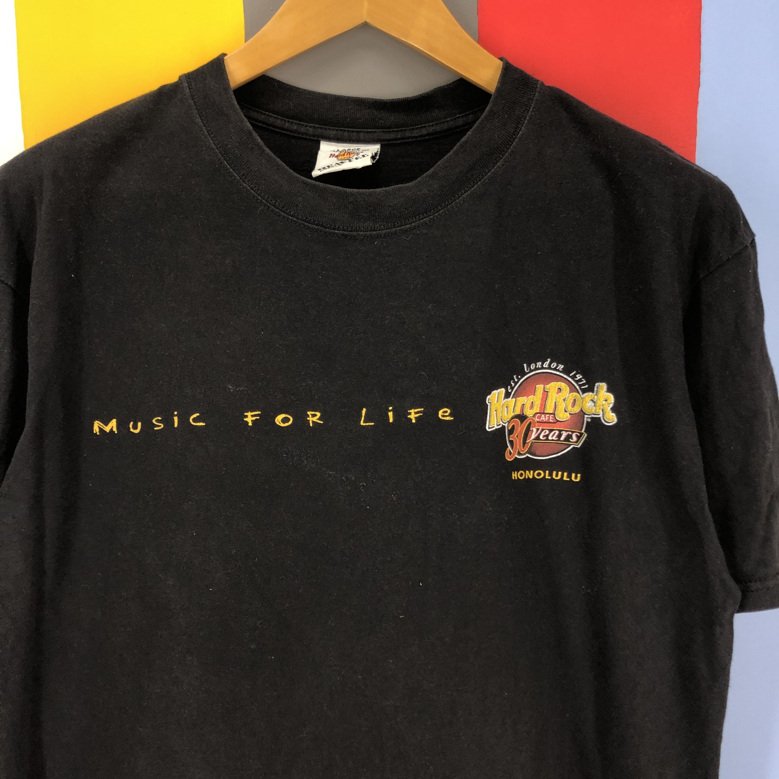 Hard Rock Cafe 90s Vintage 30 Years Edition HARD ROCK CAFE T Shirt #1001/AJ Size US L / EU 52-54 / 3 - 4 Thumbnail