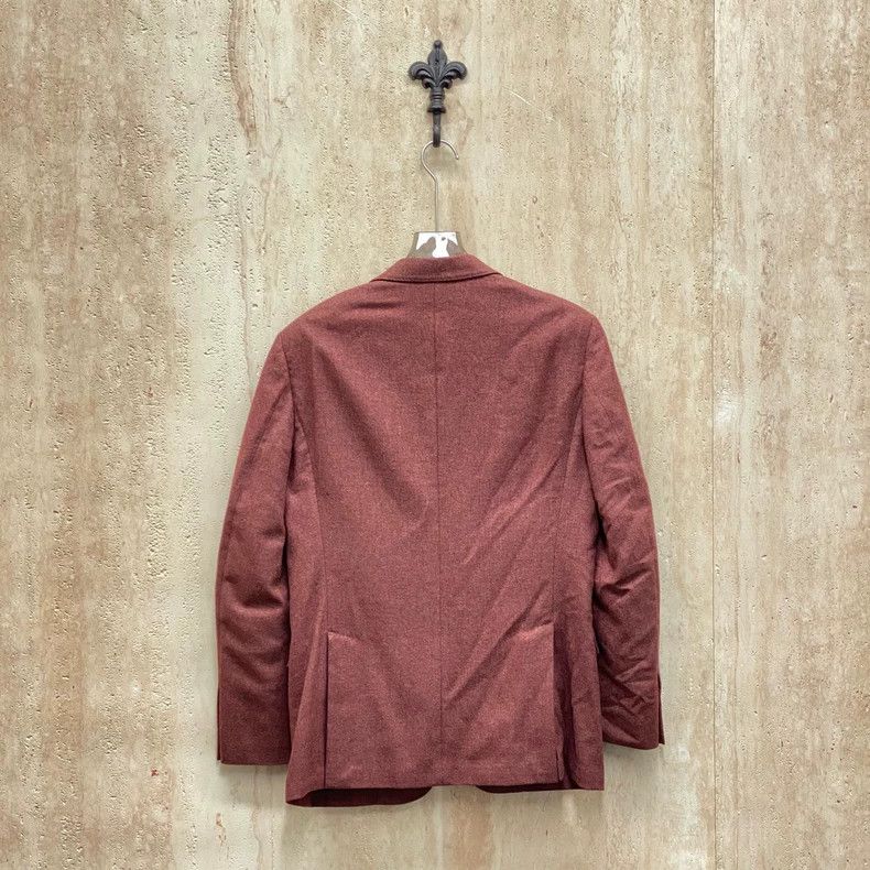 Loro Piana LORO PIANA Dark red wool suit jacket Size XL / US 12-14 / IT 48-50 - 2 Thumbnail