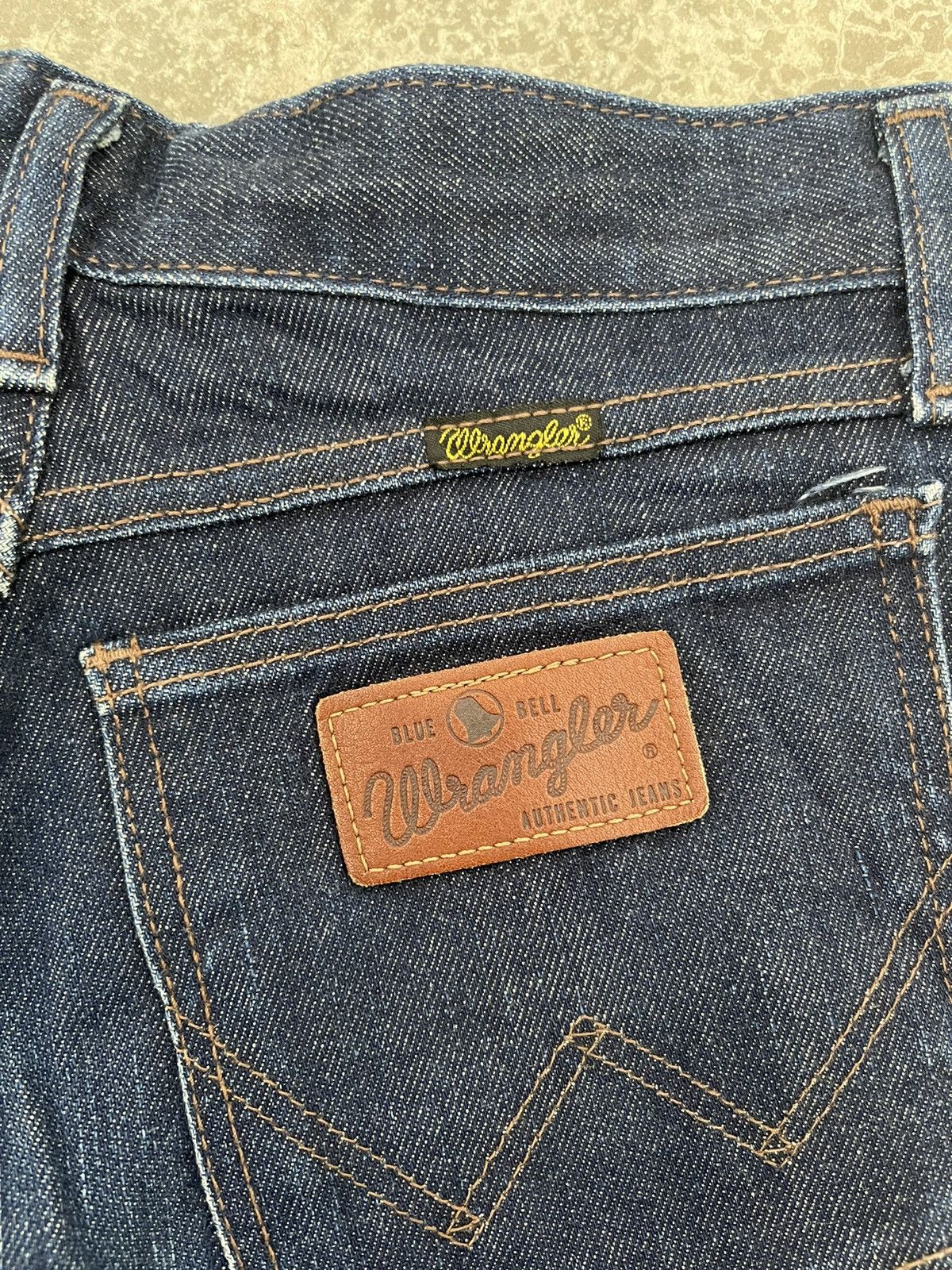 Wrangler Vintage Wrangler Blue Bell Flared Denim Size US 28 / EU 44 - 8 Thumbnail