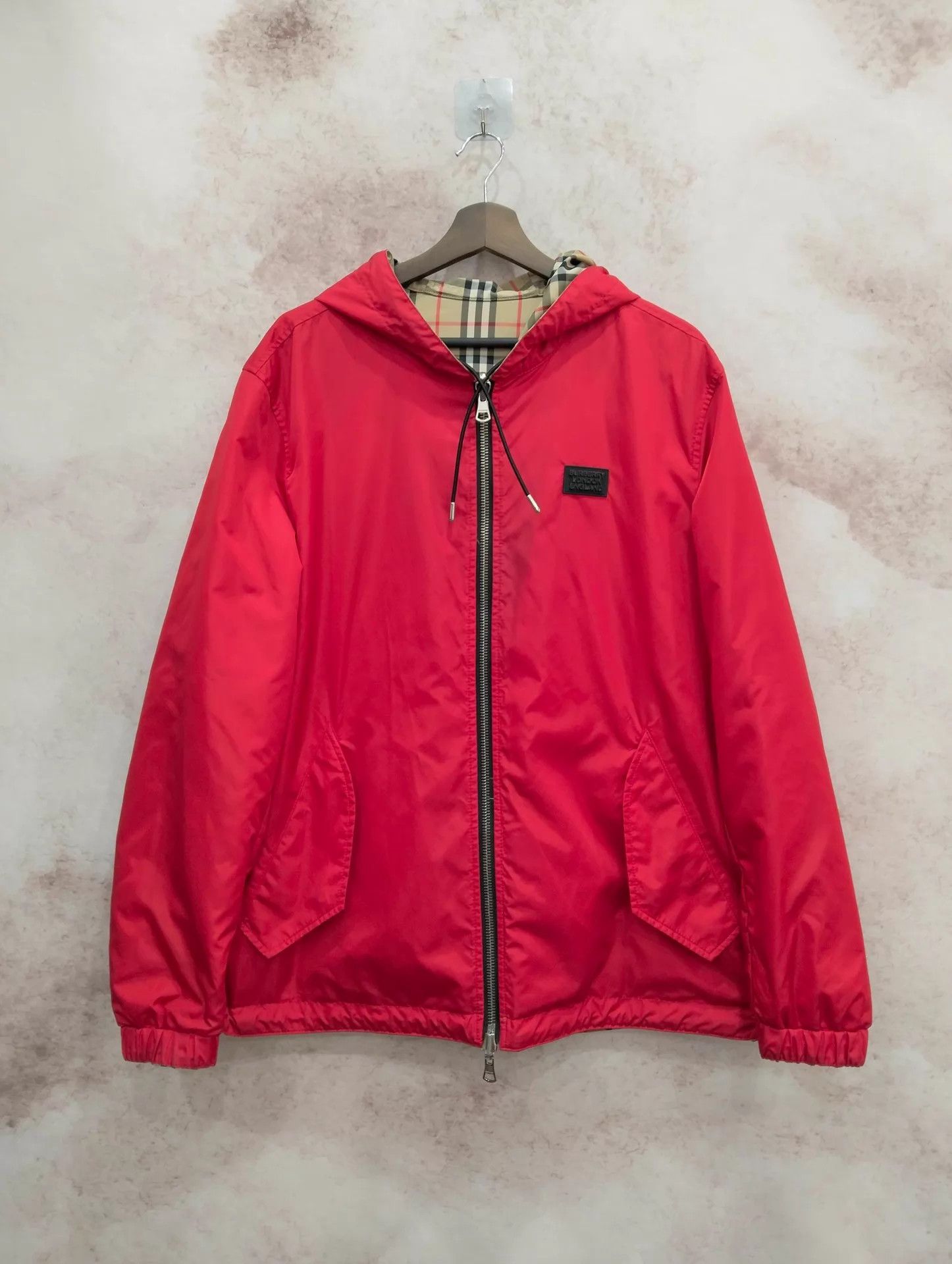 Burberry BURBERRY Double-Face Check Hooded Zip Jacket L Size L / US 10 / IT 46 - 3 Thumbnail