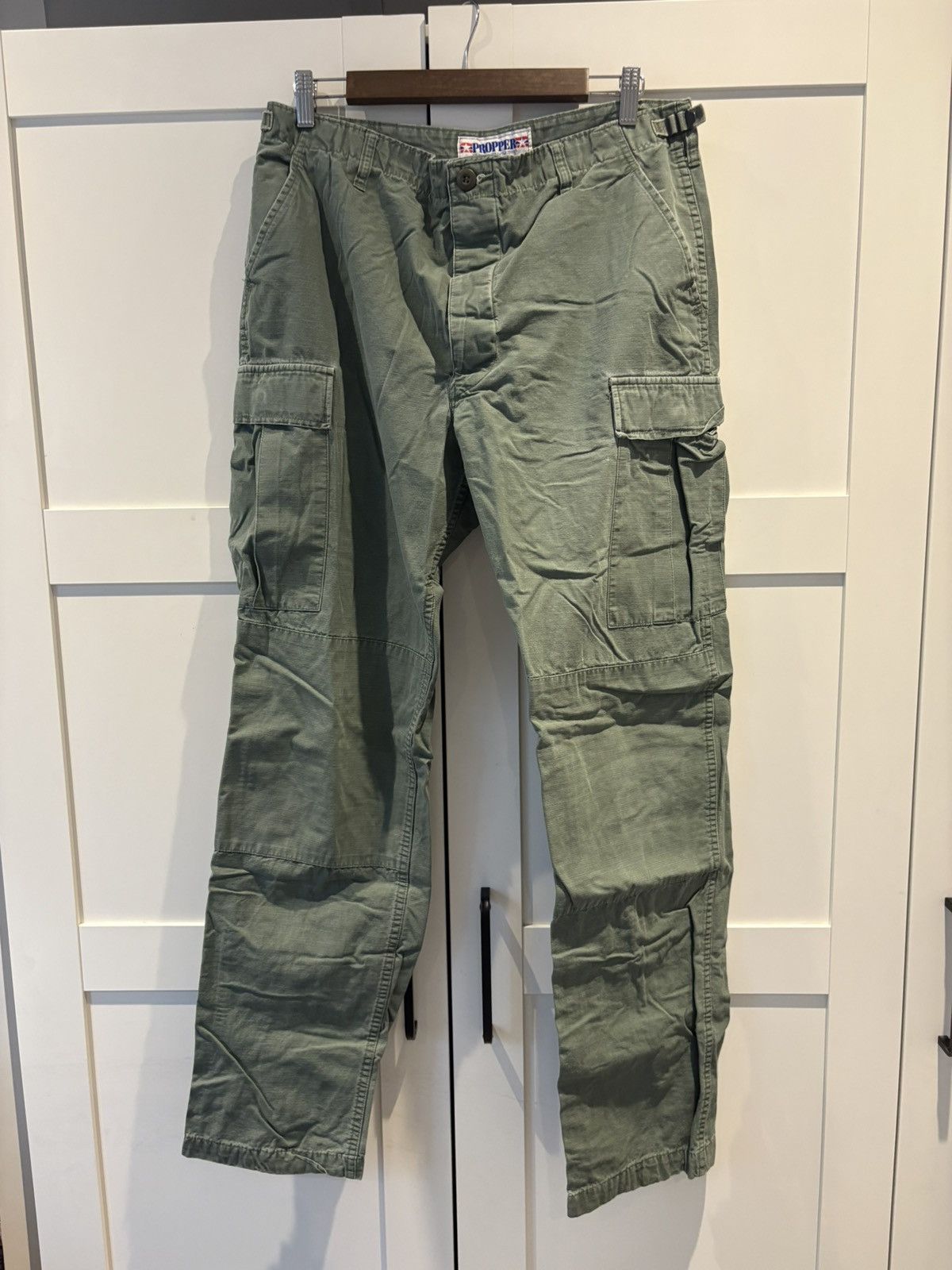 Vintage Green Cargo Pants Size US 32 / EU 48 - 1 Thumbnail