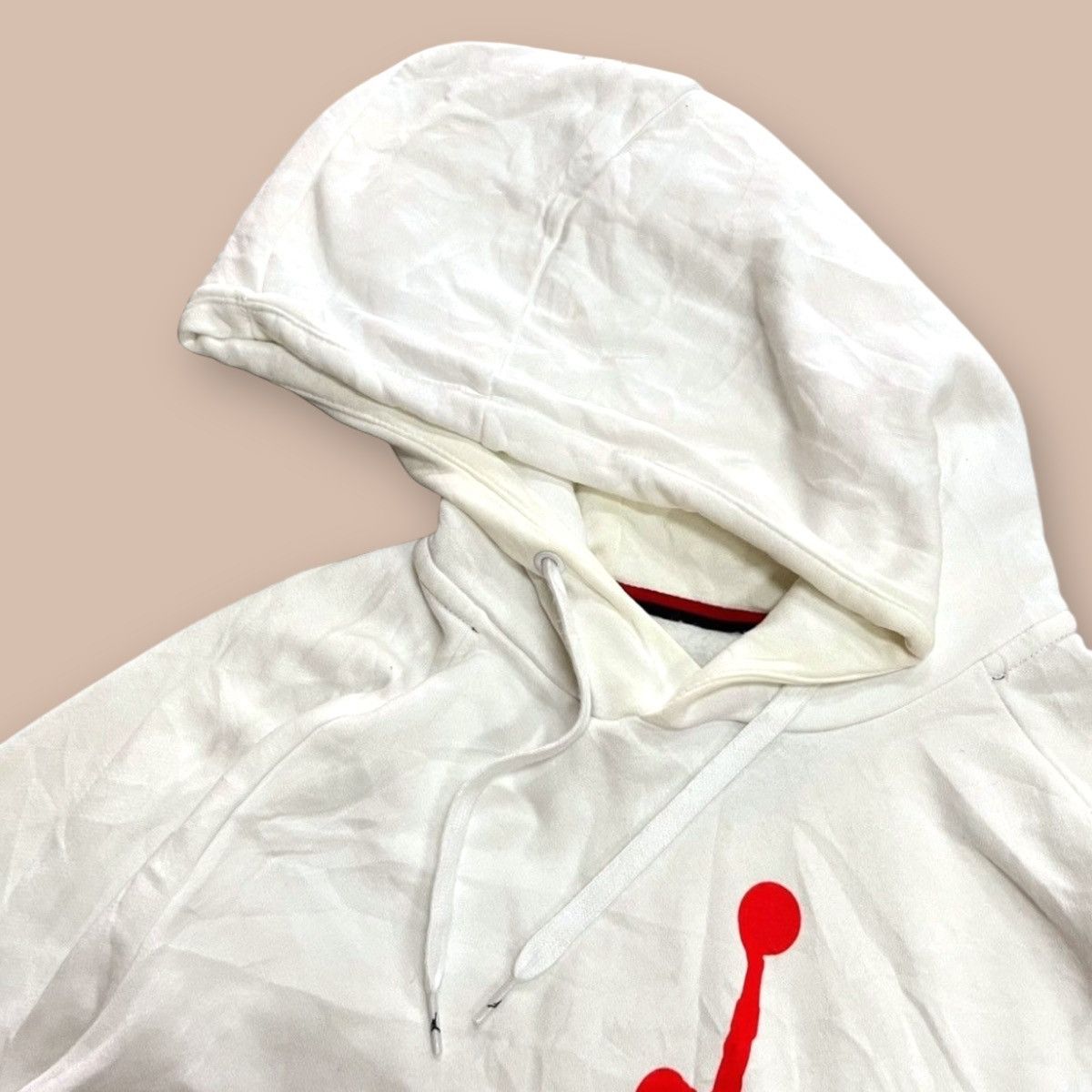 Jordan Jumpman Logo - Men's Fleece Pullover Hoodie