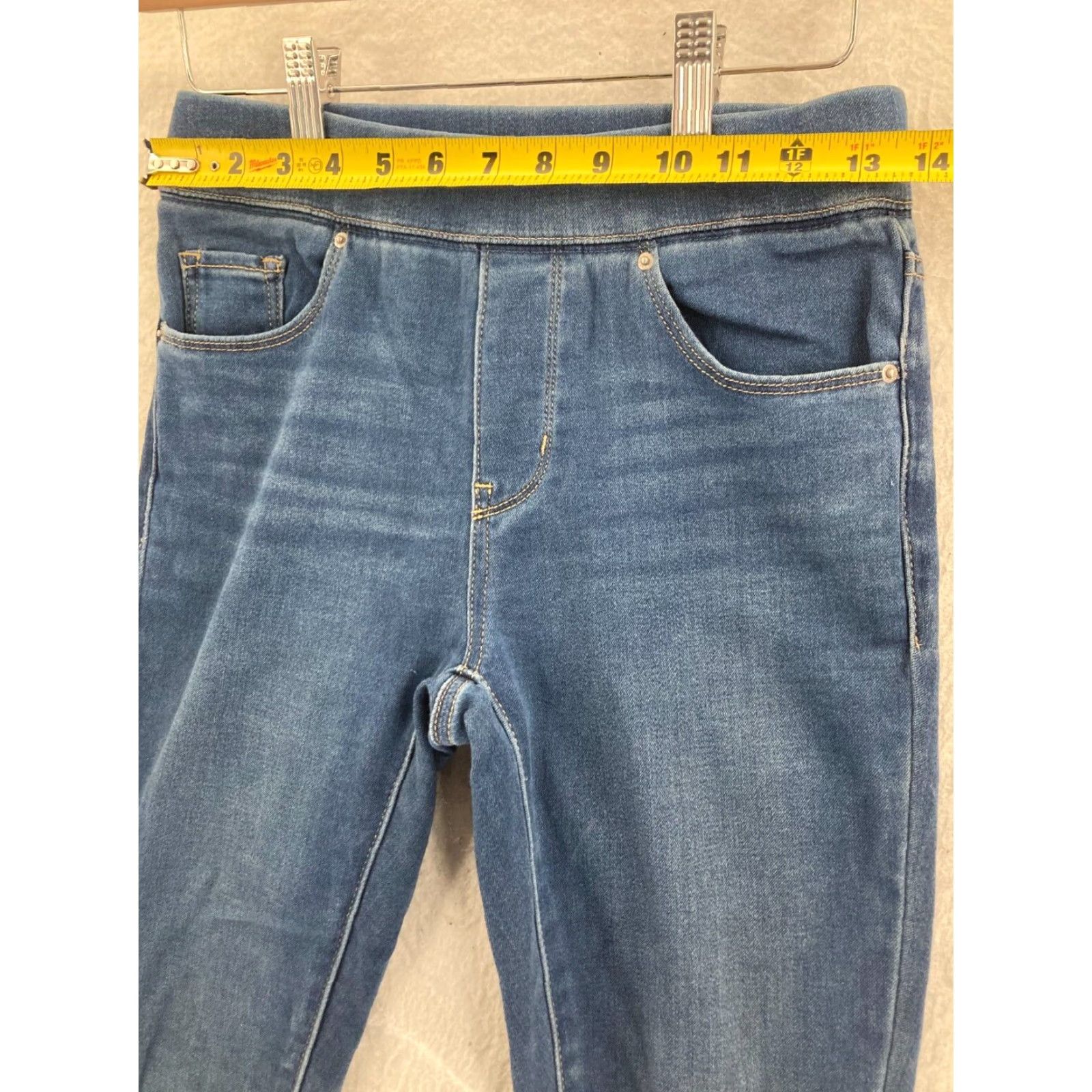 Levi's Legging Shaping Levis Womens 26 Blue stretch denim Size 26" / US 2 / IT 38 - 2 Thumbnail