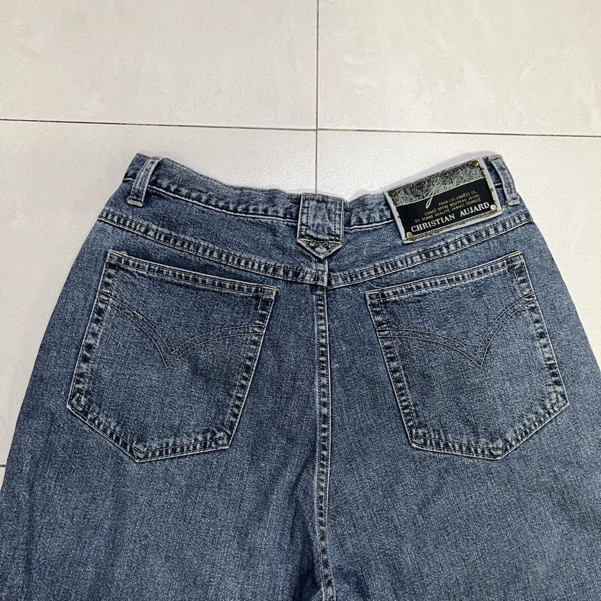 Other Vintage Christian Aujard Baggy Jeans Size US 28 / EU 44 - 7 Thumbnail