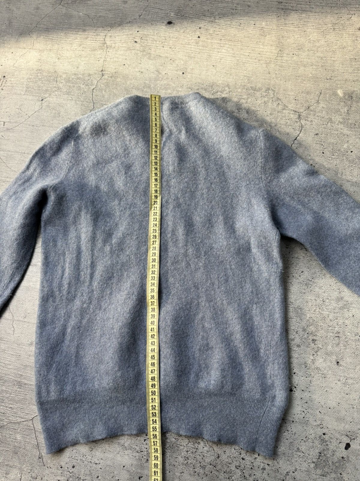 Polo Ralph Lauren Vintage Polo Ralph Lauren Blue Lambs Wool Crewneck Sweater Size US XXS / EU 40 - 8 Thumbnail