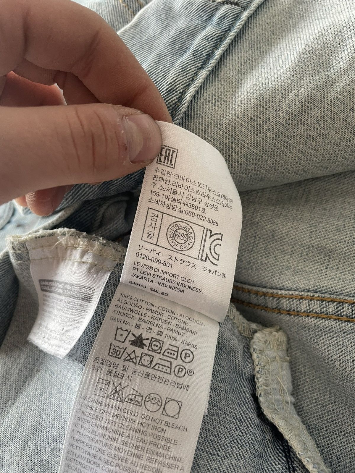 Levi's Levi’s x Travis Scott Astroworld Cotton Denim Jacket Size US L / EU 52-54 / 3 - 12 Thumbnail