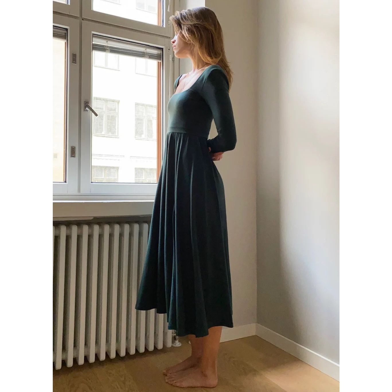 Aritzia Aritzia Wilfred Lger La Boheme Linen Wrap Dress Medium | Grailed