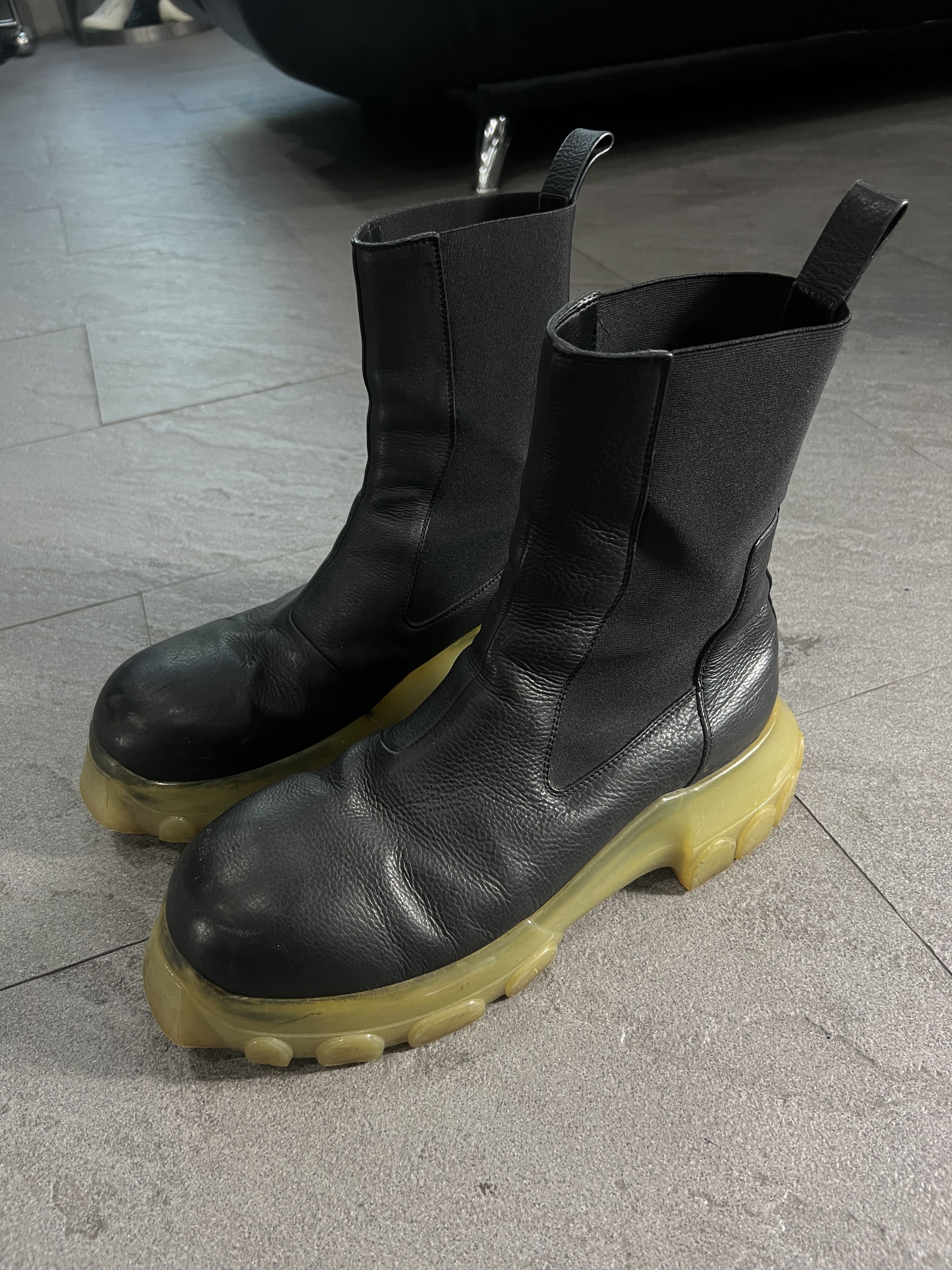 Rick Owens Rick Owens Bozo Tractor Beatle Boots EU45 Size US 12 / EU 45 - 2 Thumbnail