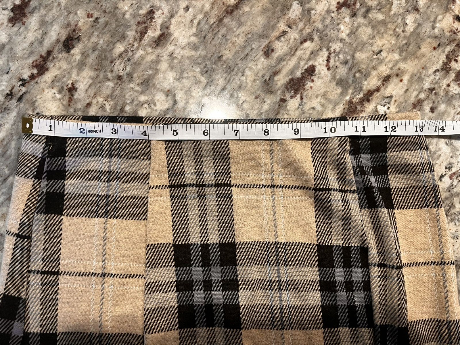 Other Hesperus Plaid Miniskirt Size 26" / US 2 / IT 38 - 3 Thumbnail