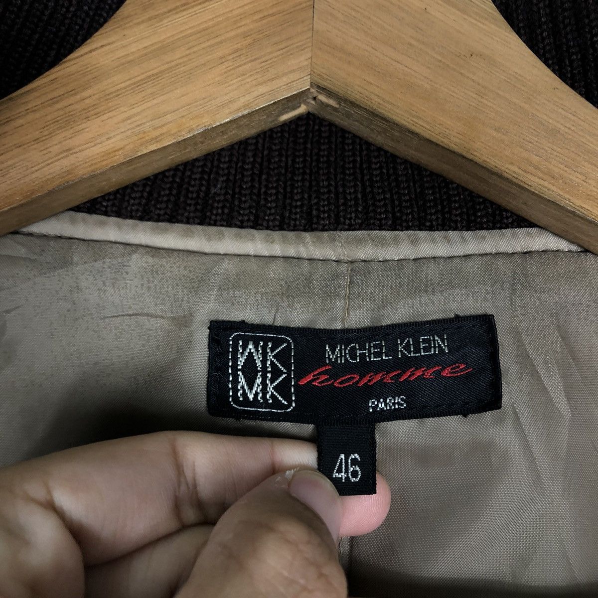 Michel Klein 🔥VTG BOMBER JACKET DUCK CANVAS MICHEL KLEIN Size US M / EU 48-50 / 2 - 16 Thumbnail