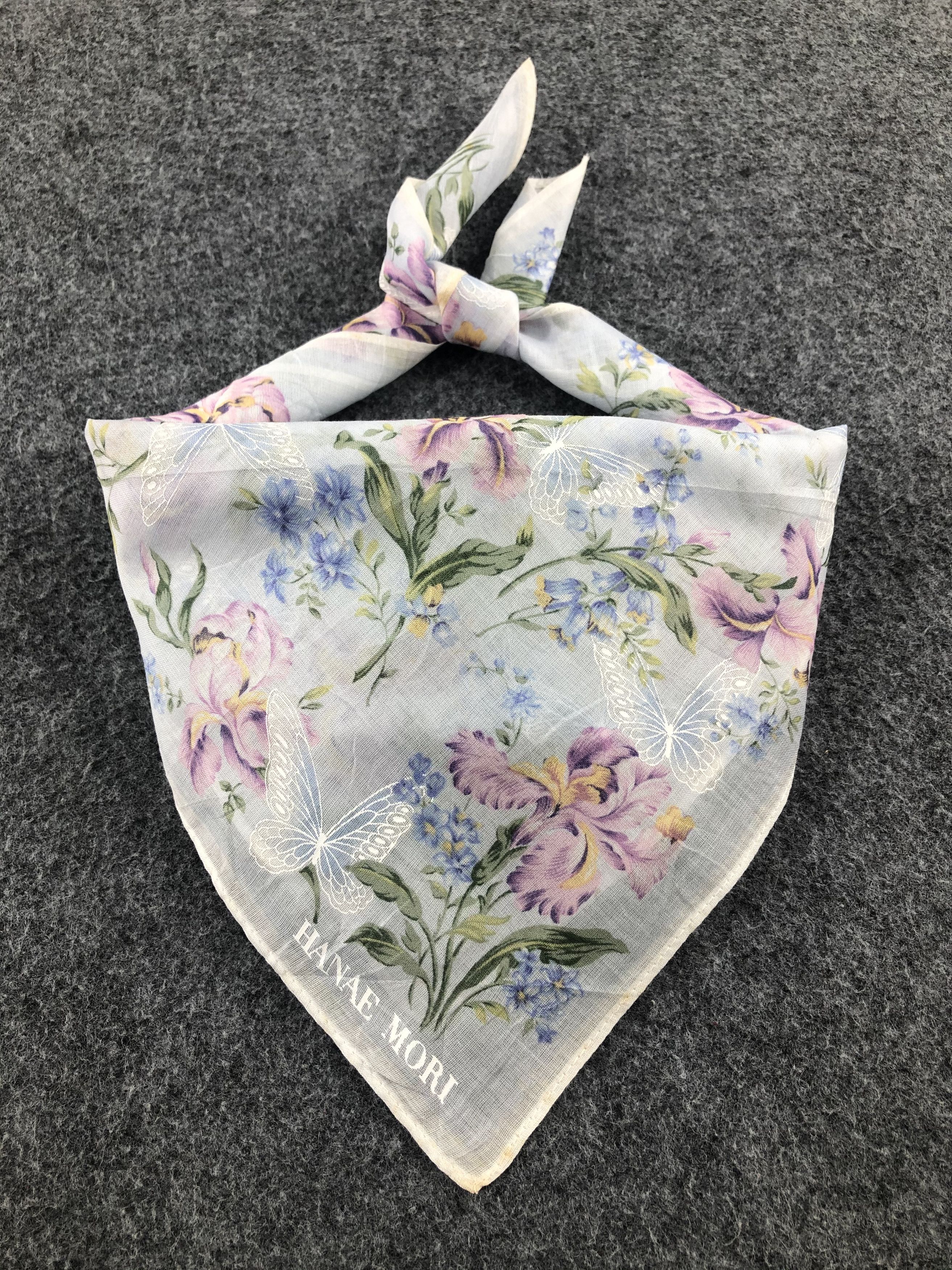 Hanae Mori × Vintage Hanae Mori Handkerchief / Bandana / Neckerchief Size ONE SIZE - 1 Thumbnail