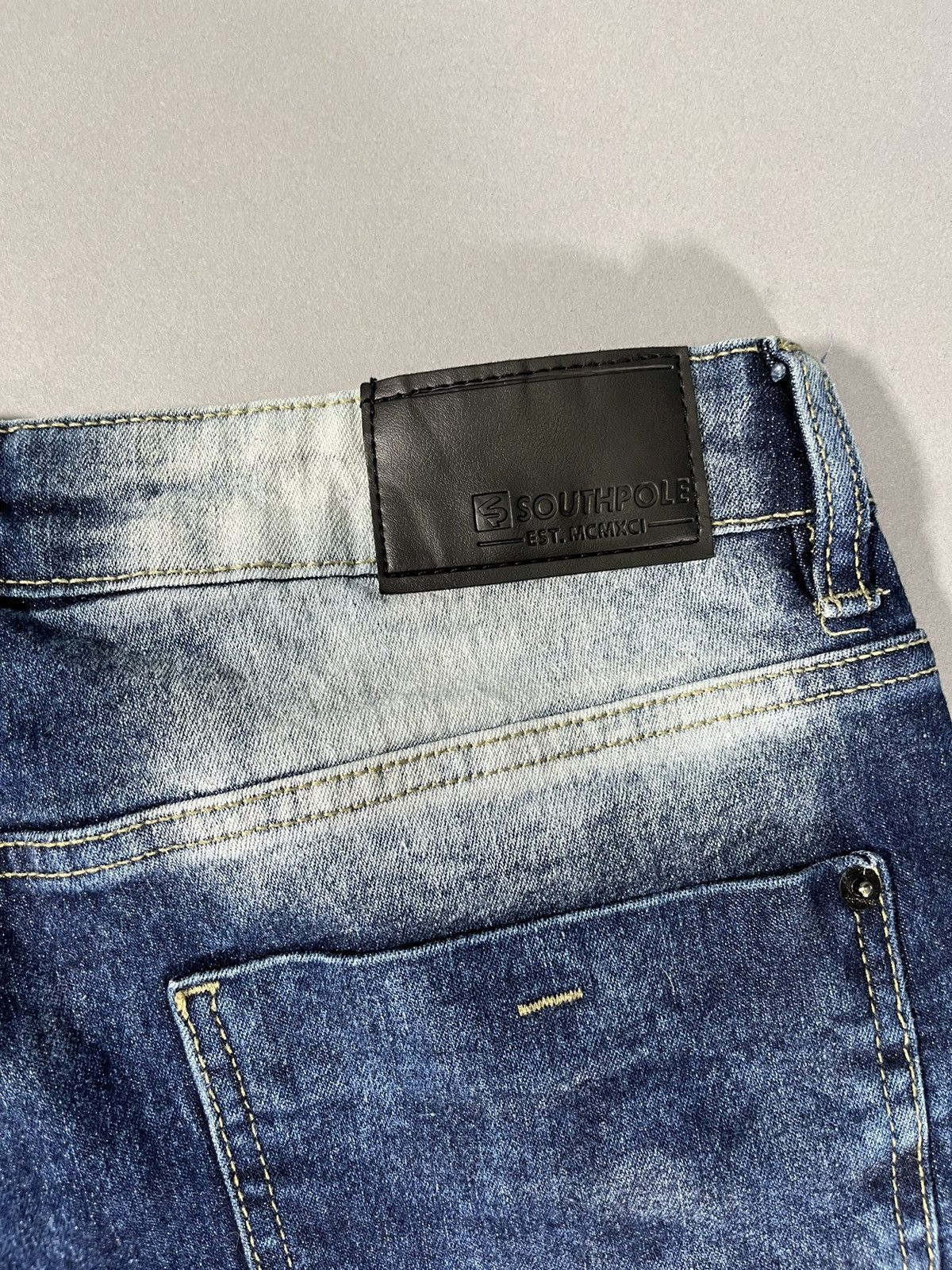 Southpole Crazy Faded Southpole Jorts Shorts Size US 29 - 6 Thumbnail
