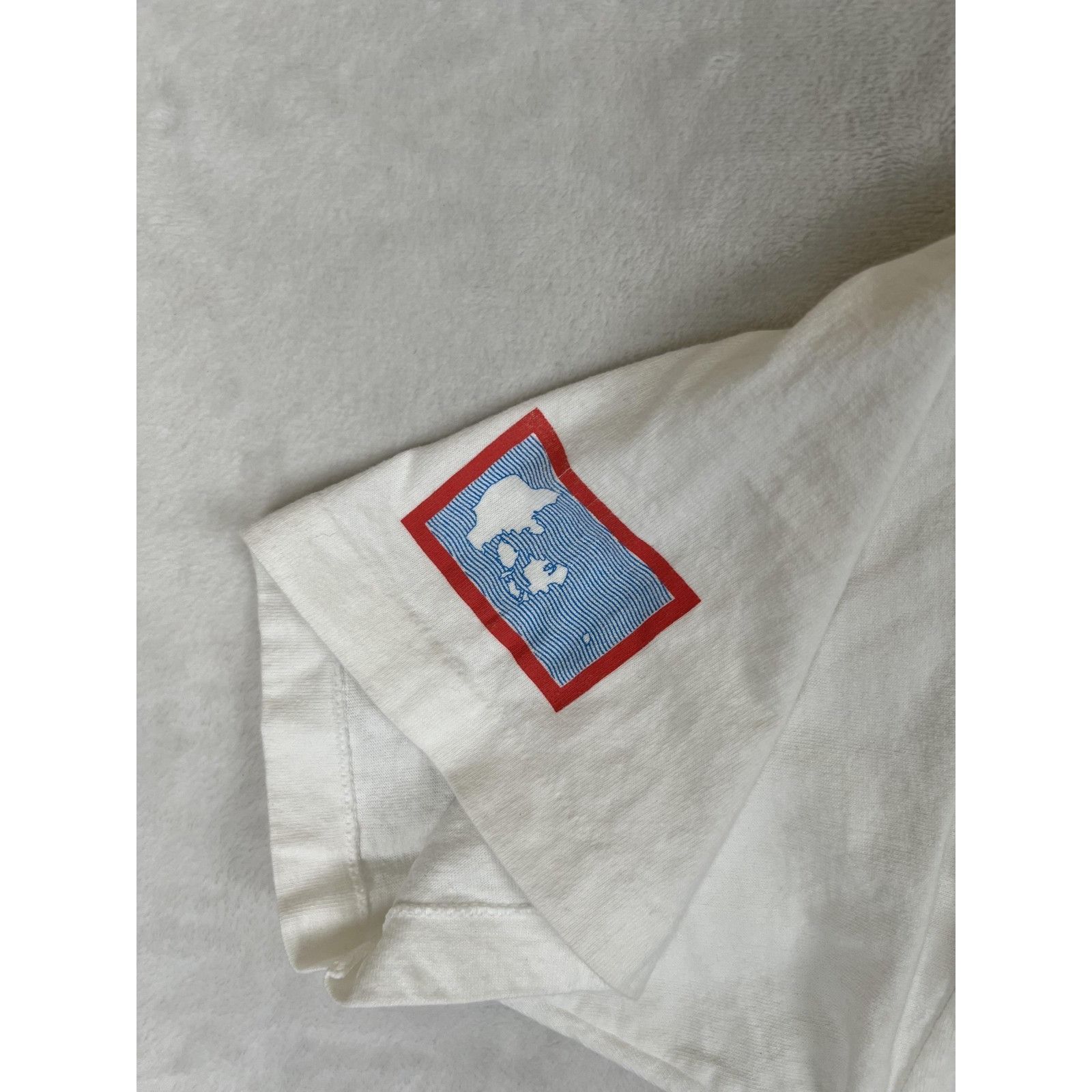 Fruit Of The Loom Vintage Global Caps Promo T-Shirt Size XL Denmark Tourist 90 Size US XL / EU 56 / 4 - 7 Thumbnail