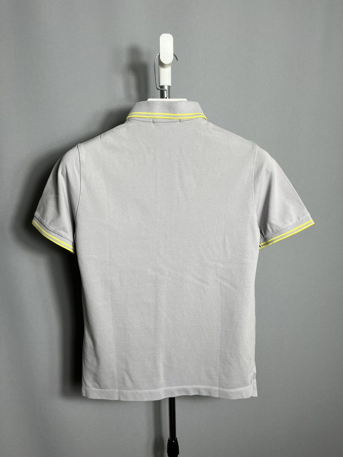 Stone Island stone island 101522s18 gray mens polo shirt Slim Fit cotton Size US S / EU 44-46 / 1 - 8 Thumbnail